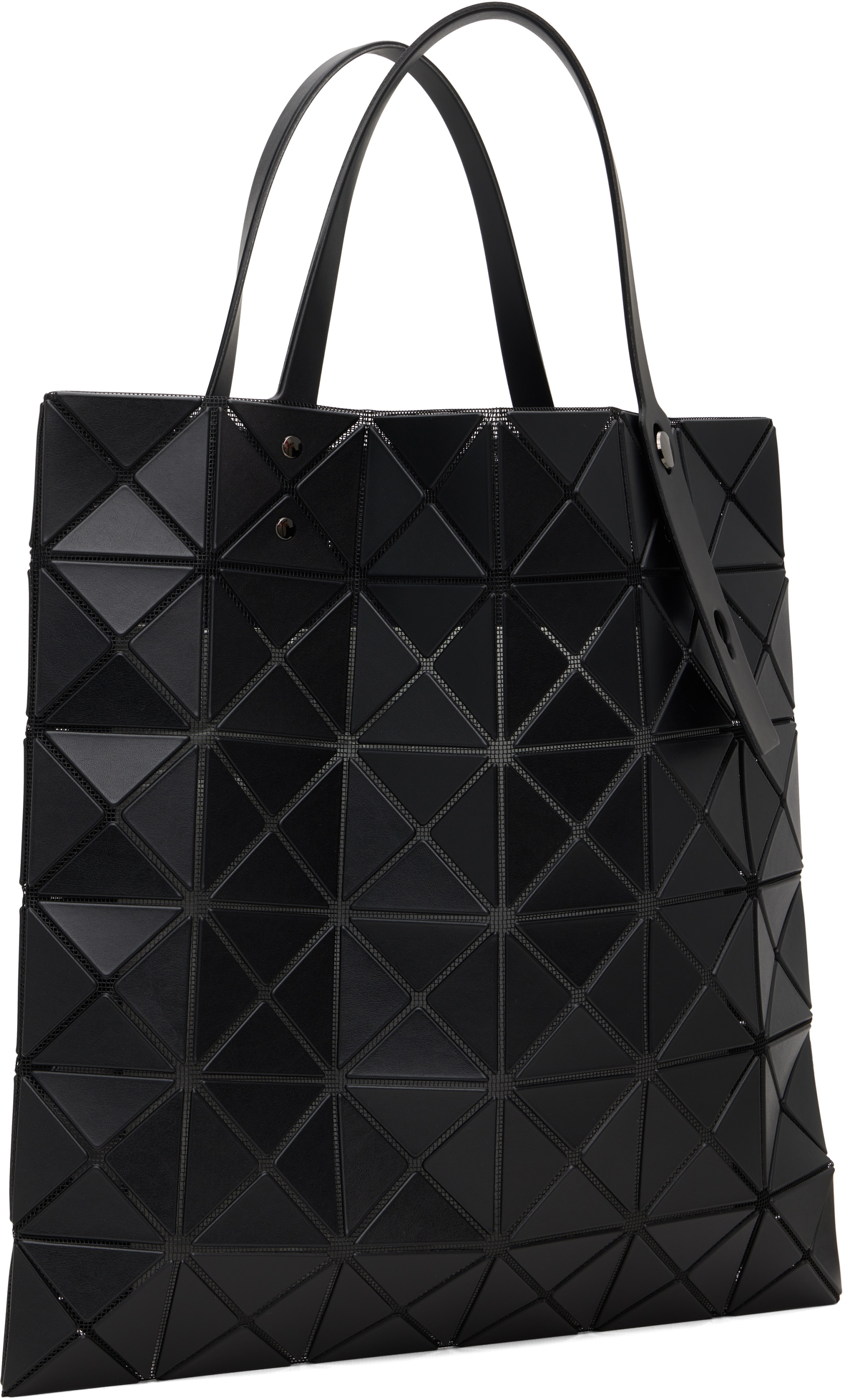 BAO BAO ISSEY MIYAKE トートバッグ BAO BAO ISSEY MIYAKE: Black Lucent Tote | SSENSE