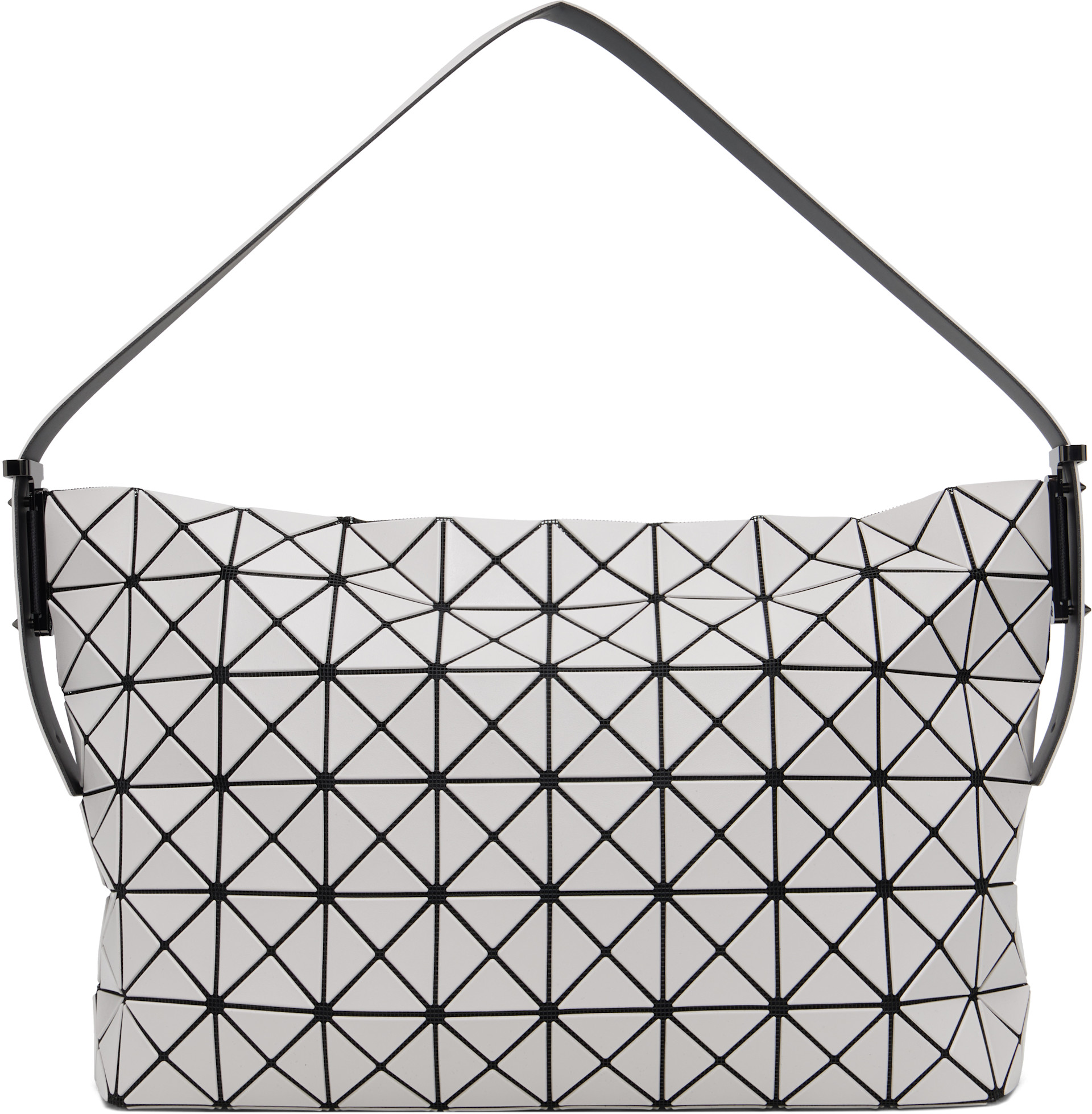 BAO BAO ISSEY MIYAKE: Gray Musette Bag | SSENSE