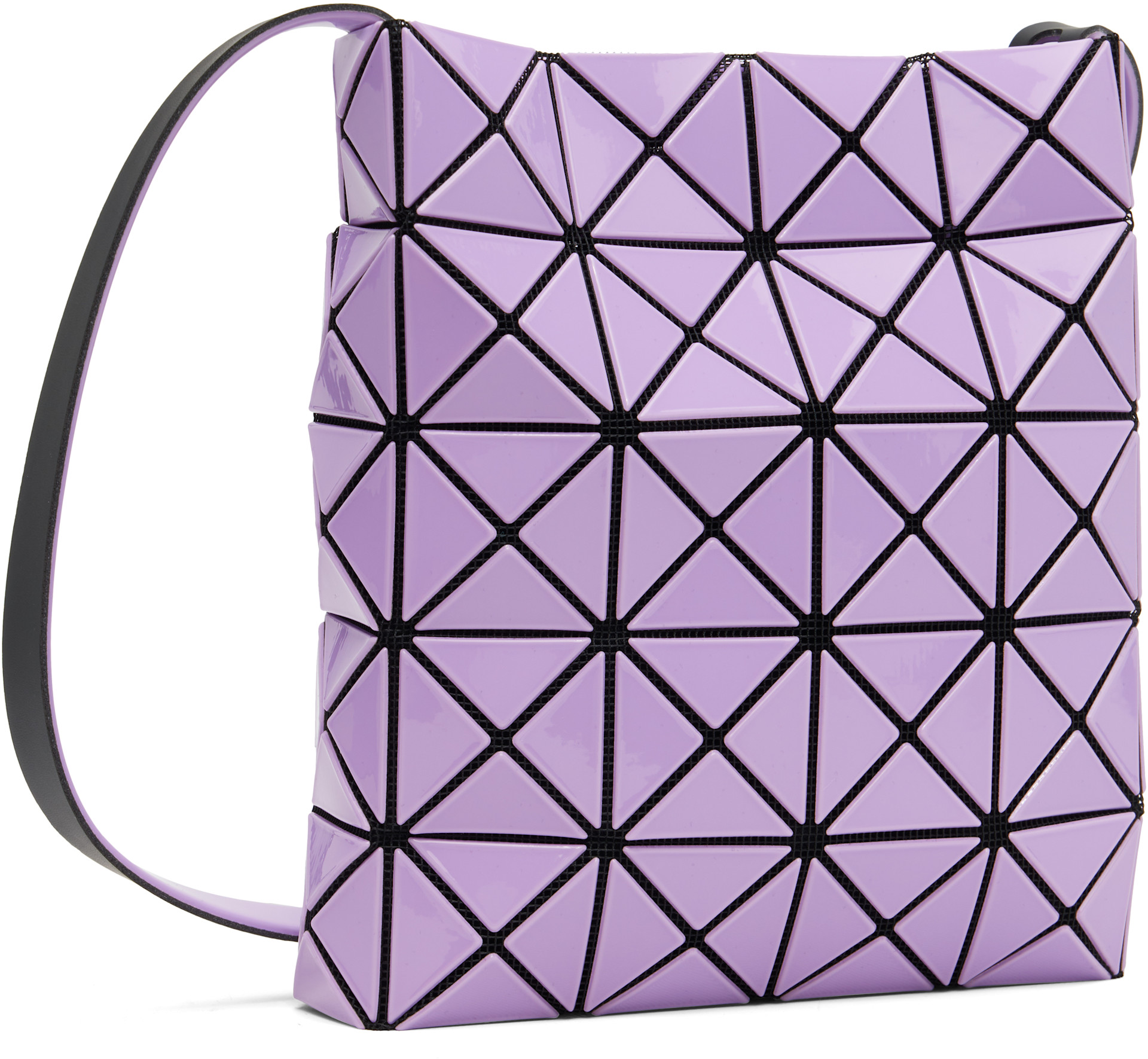 BAO BAO ISSEY MIYAKE: Purple Prism Gloss Bag | SSENSE