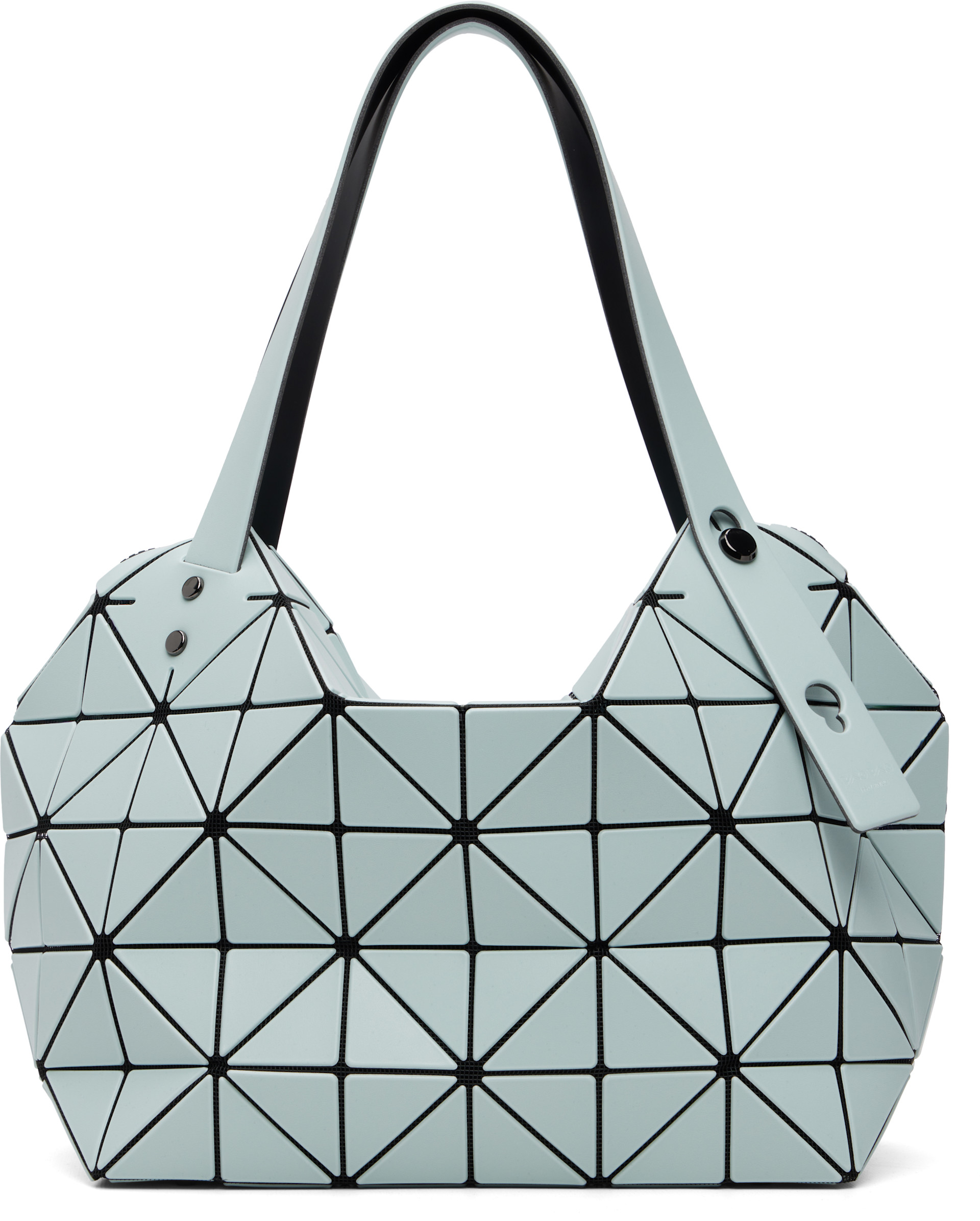 ISSEY MIYAKE 立体パターンBAO BAO BAO BAO ISSEY MIYAKE: Blue Boston Tote | SSENSE