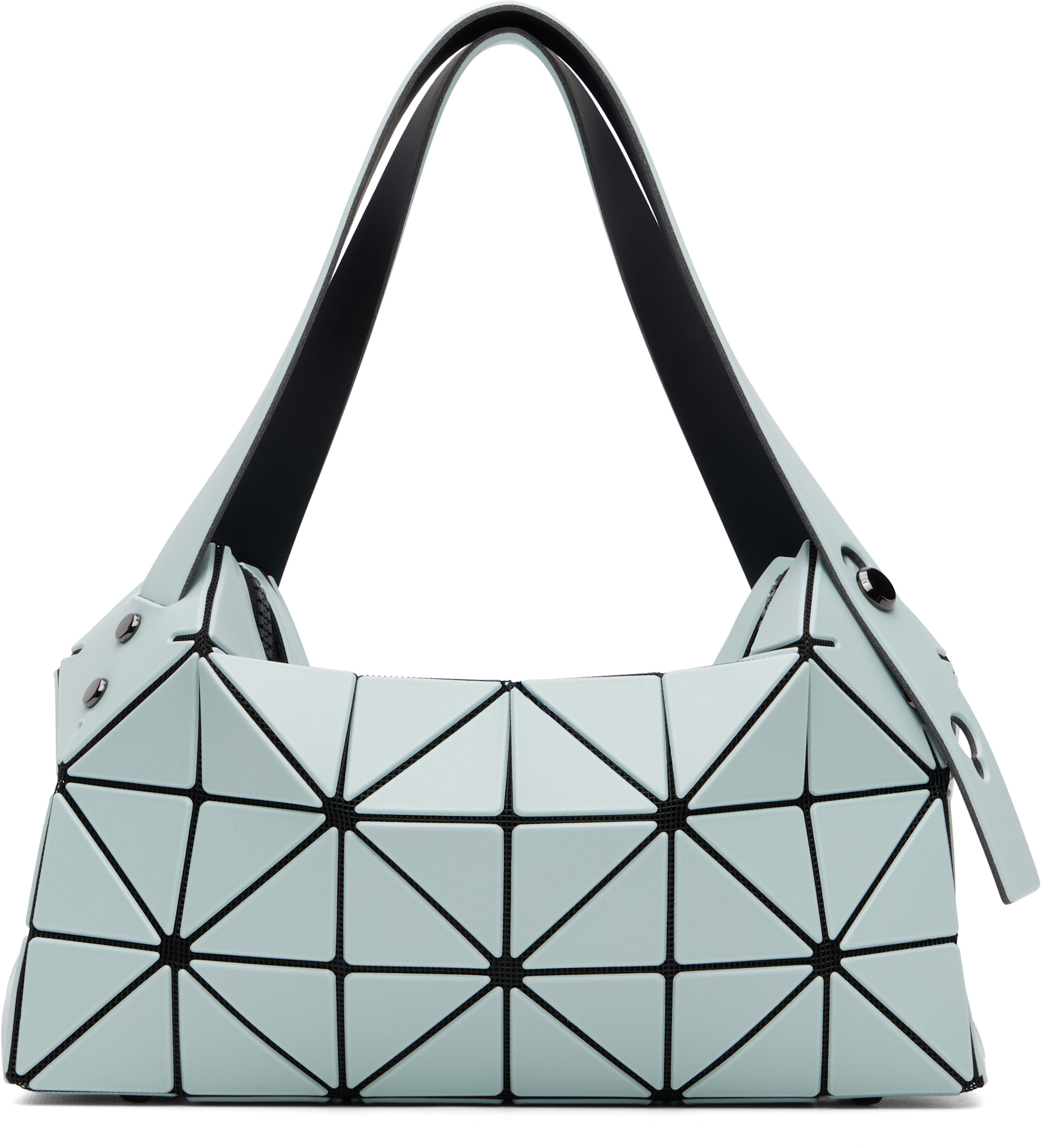 BAO BAO ISSEY MIYAKE: Blue Boston Hand Bag | SSENSE