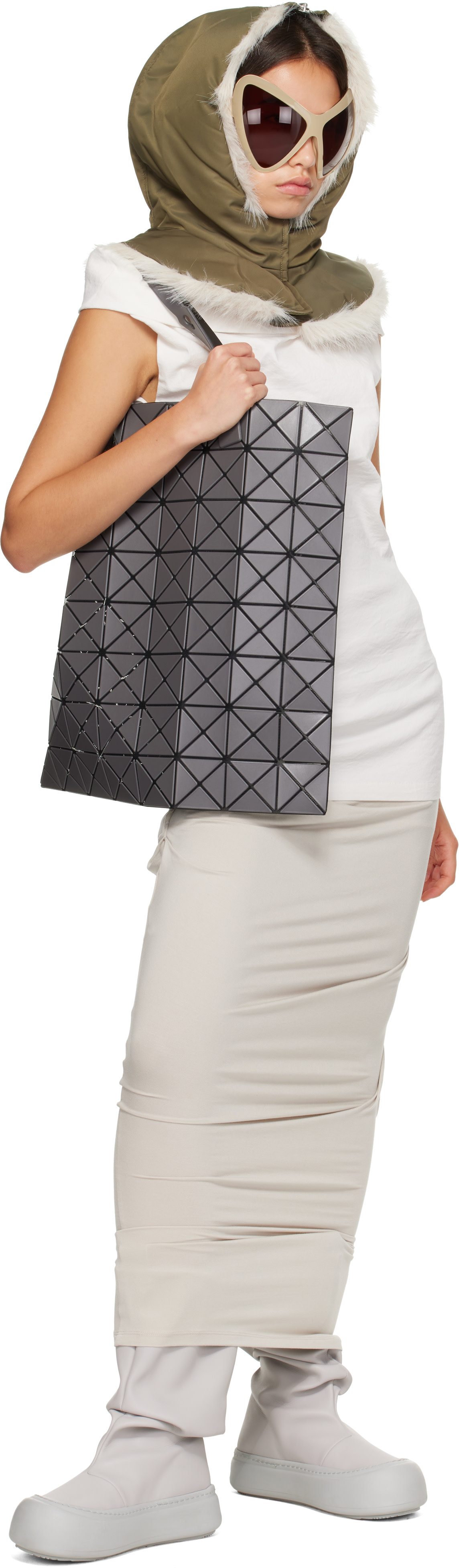 Bao Bao Issey Miyake - Cabas gris - LUCENT