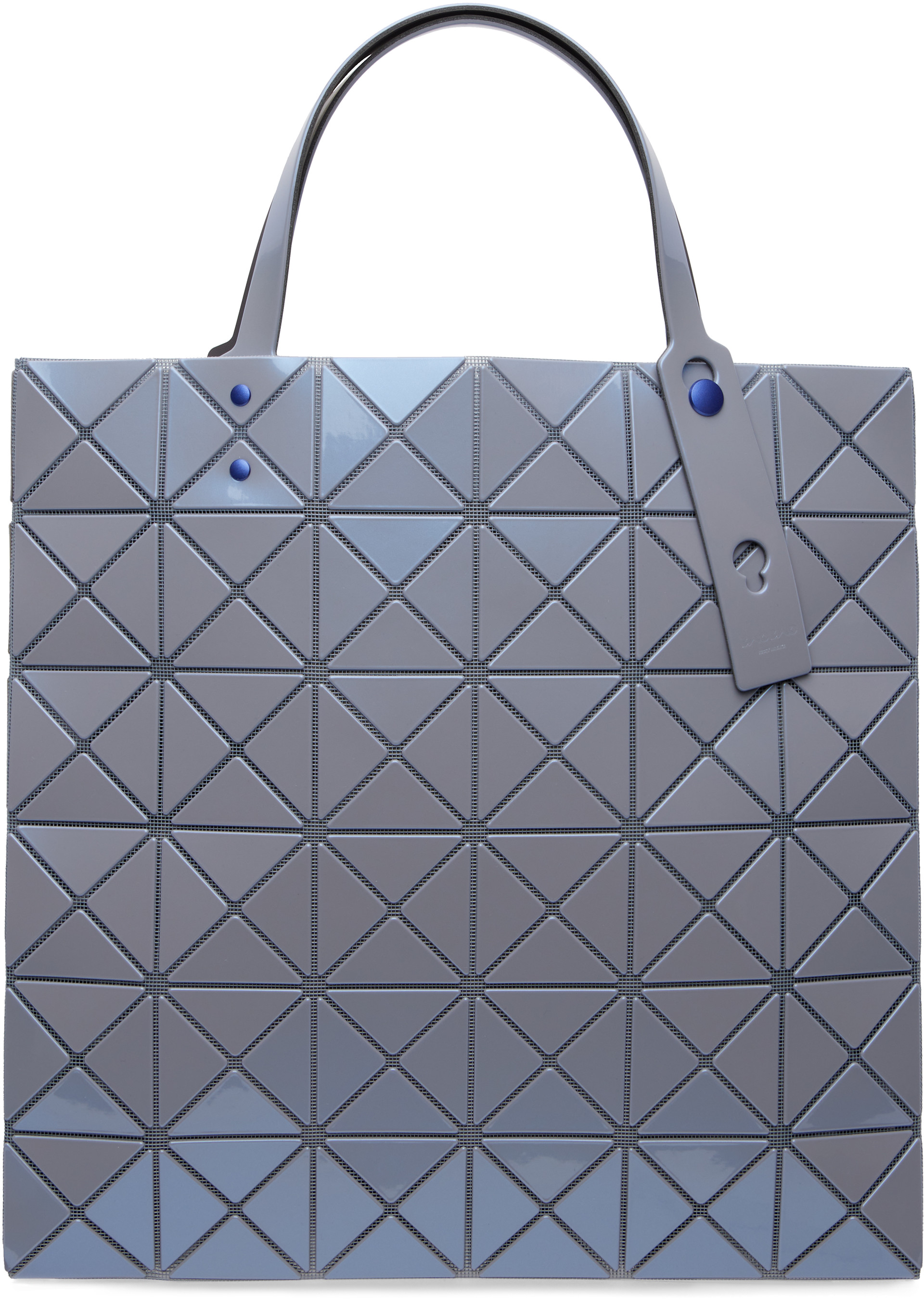 BAO BAO ISSEY MIYAKE: Blue Lucent One-Tone Tote | SSENSE