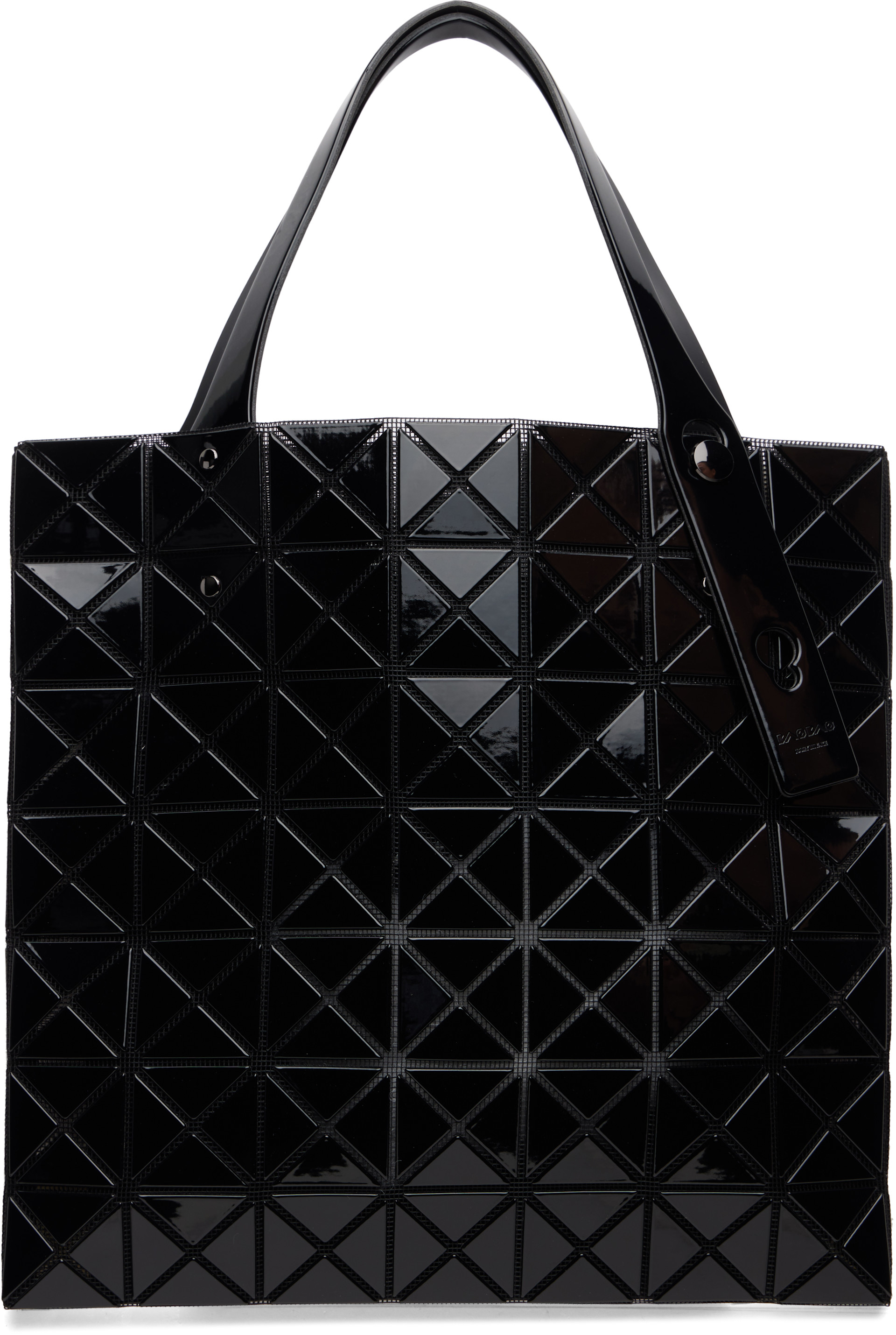 BAO BAO ISSEY MIYAKE バッグ ブラック BAO BAO ISSEY MIYAKE: Black Prism Tote | SSENSE