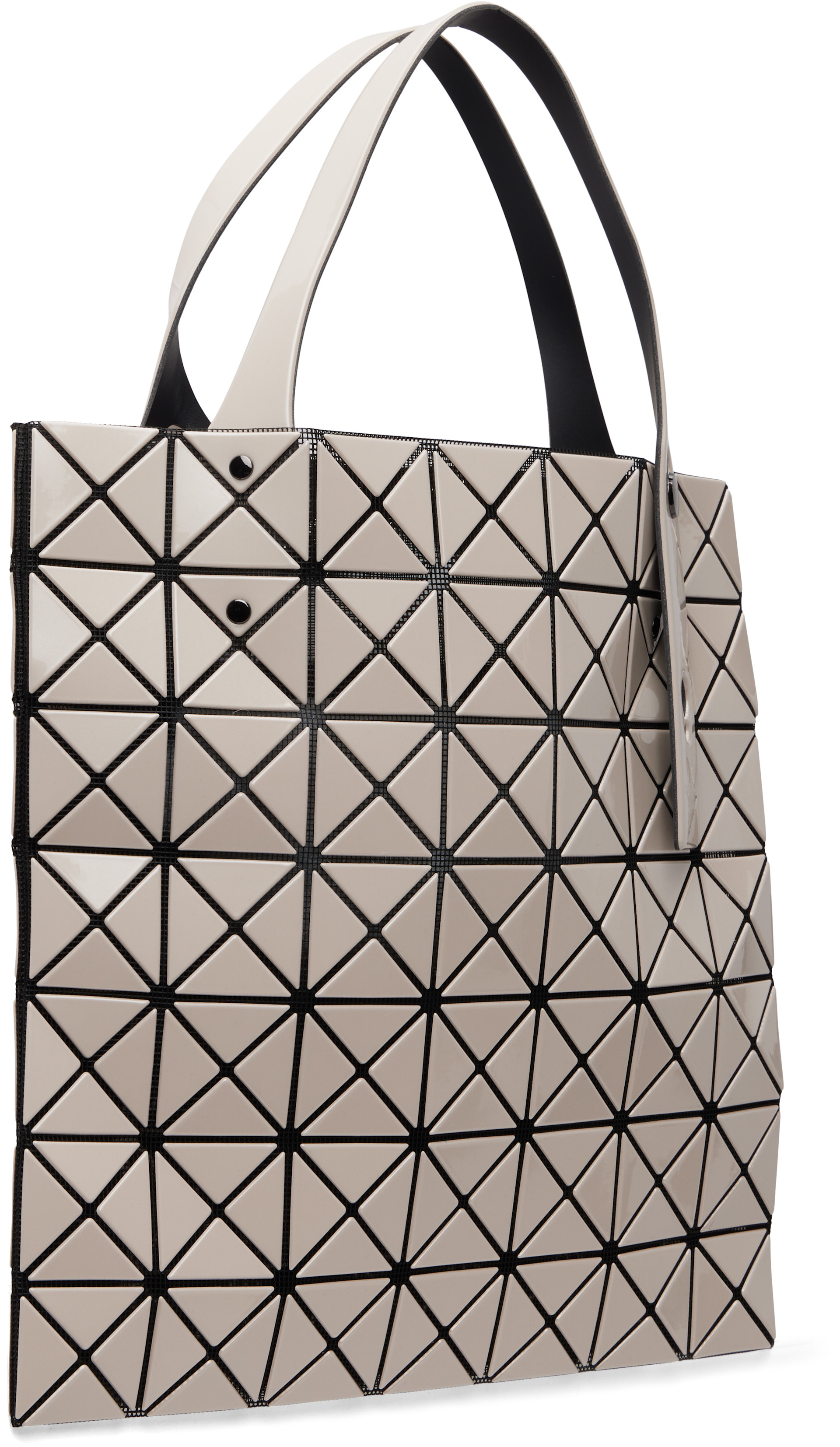 BAO BAO ISSEY MIYAKE: White Prism Tote | SSENSE