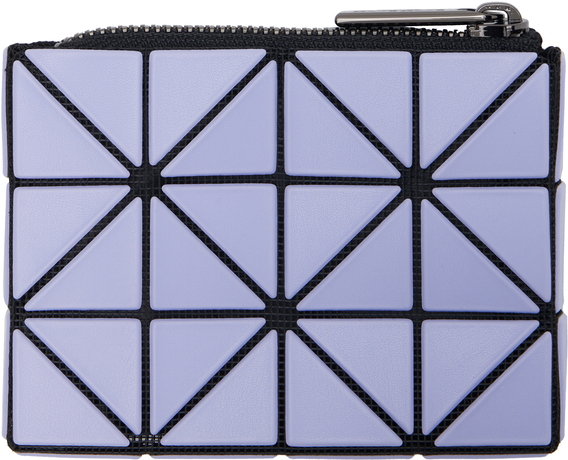 BAO BAO ISSEY MIYAKE: Purple Casette Card Holder | SSENSE