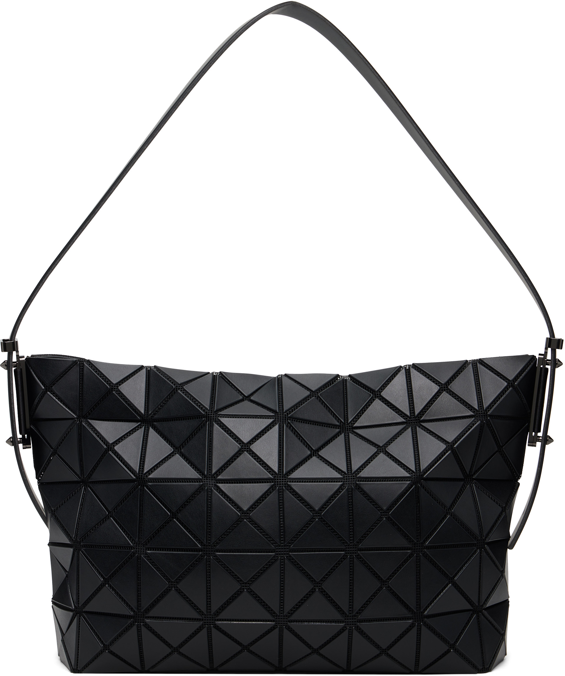 BAO BAO ISSEY MIYAKE: Black Musette Bag | SSENSE Puerto Rico