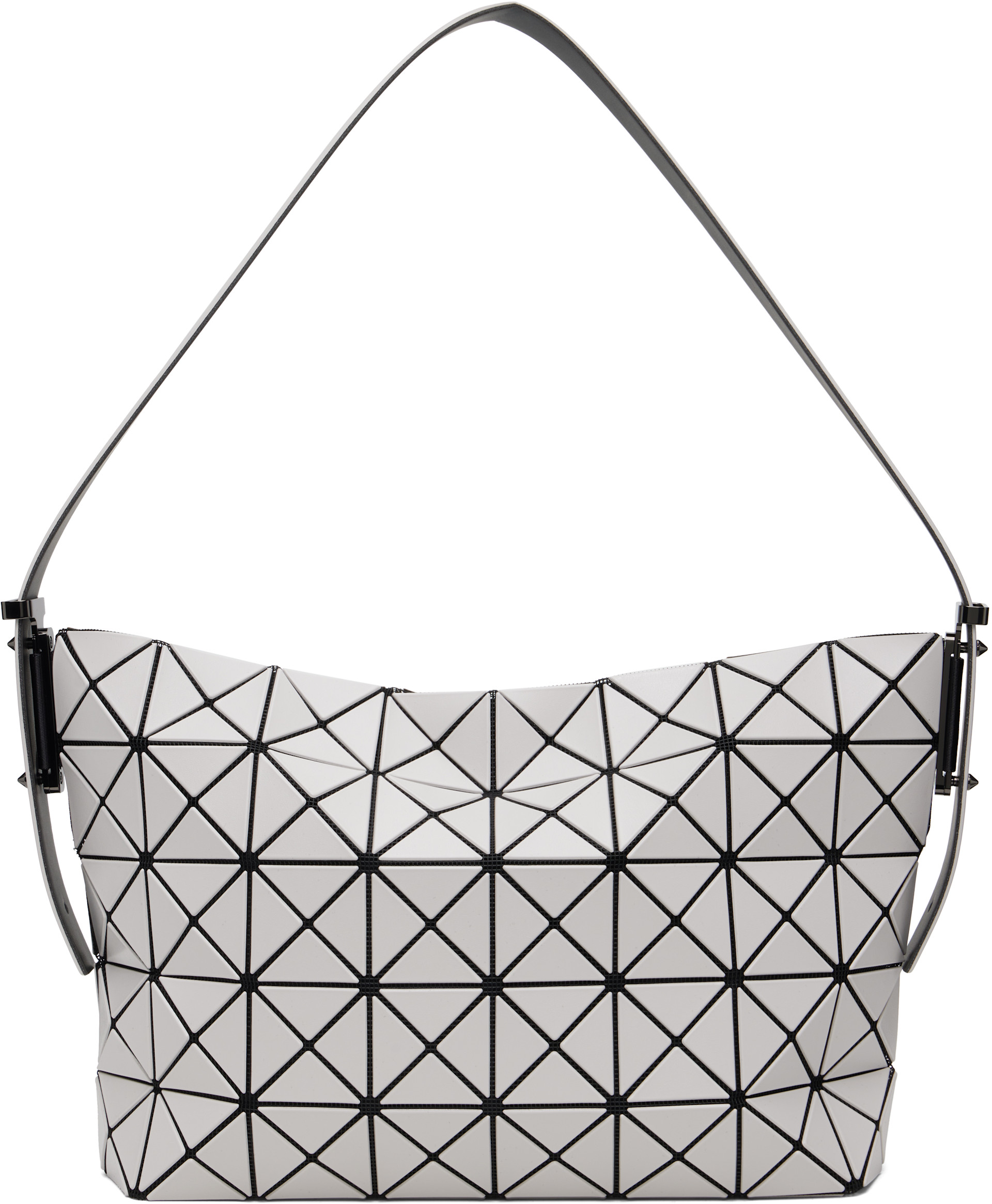 BAO BAO ISSEY MIYAKE: Gray Musette Bag | SSENSE