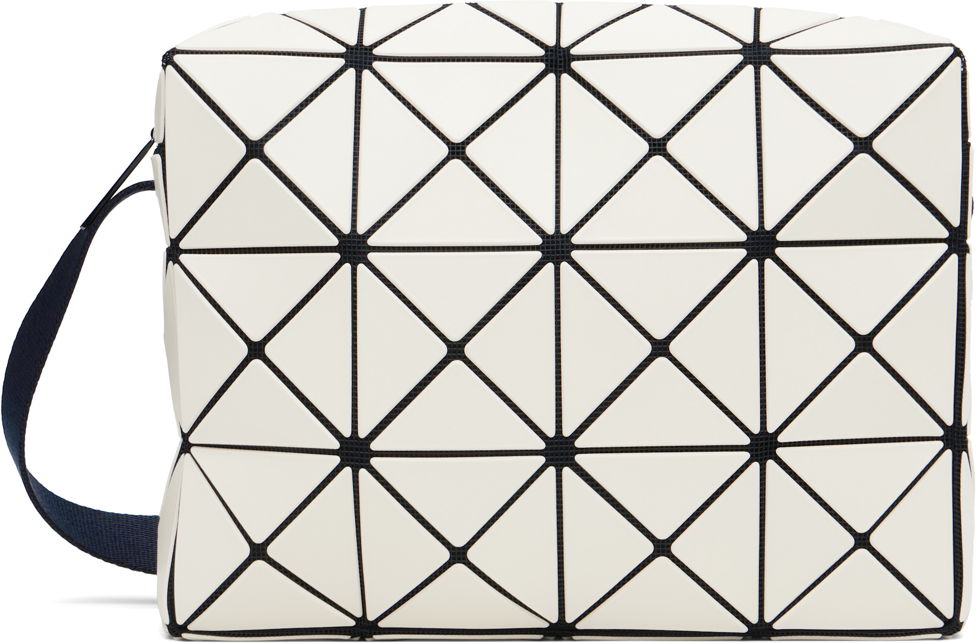 Bao Bao Issey Miyake - 오프 화이트 큐보이드 메신저백