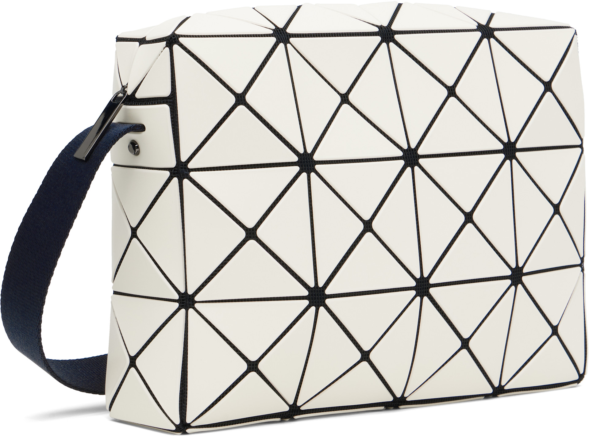 Bao Bao Issey Miyake - 오프 화이트 큐보이드 메신저백