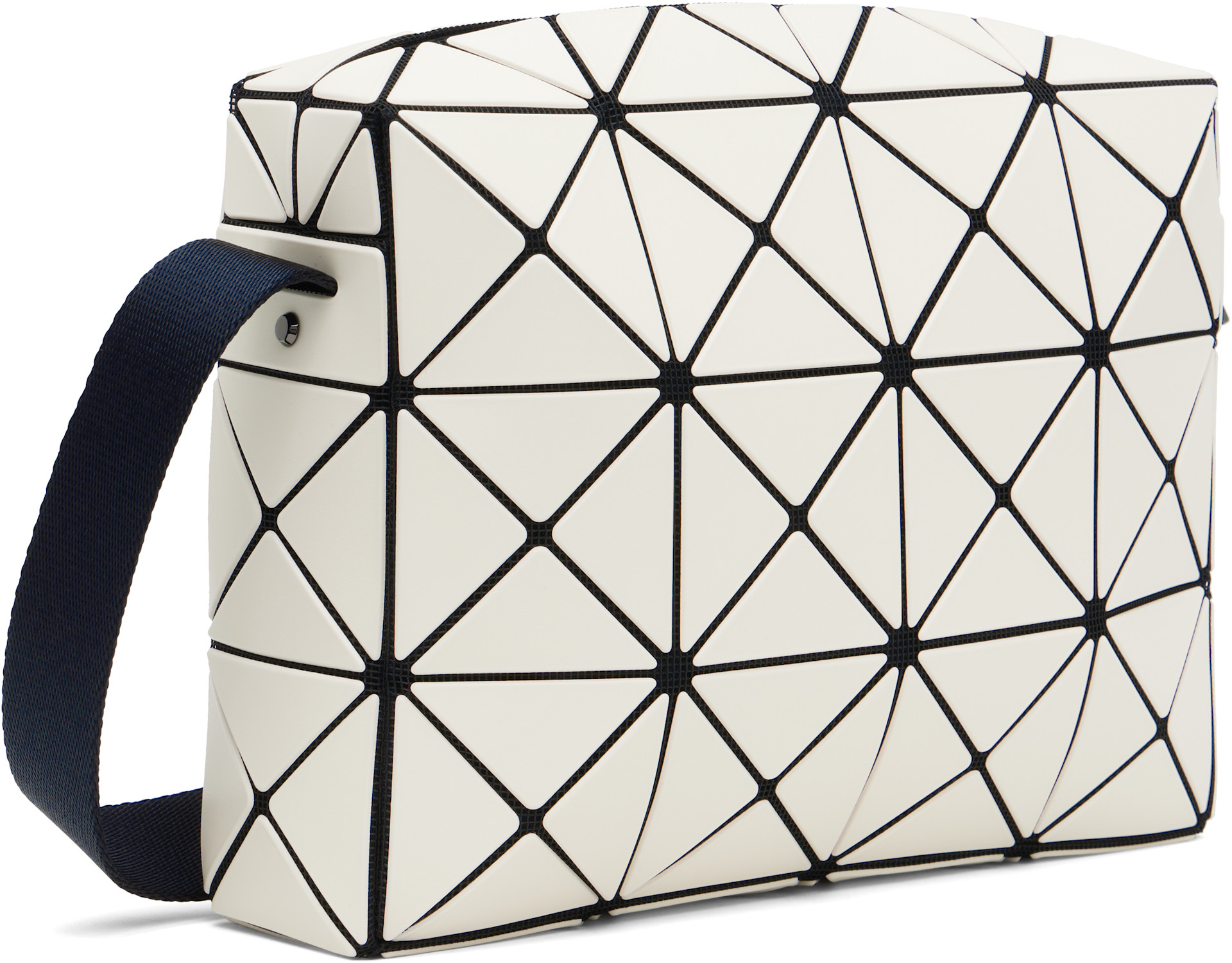 Bao Bao Issey Miyake - 오프 화이트 큐보이드 메신저백