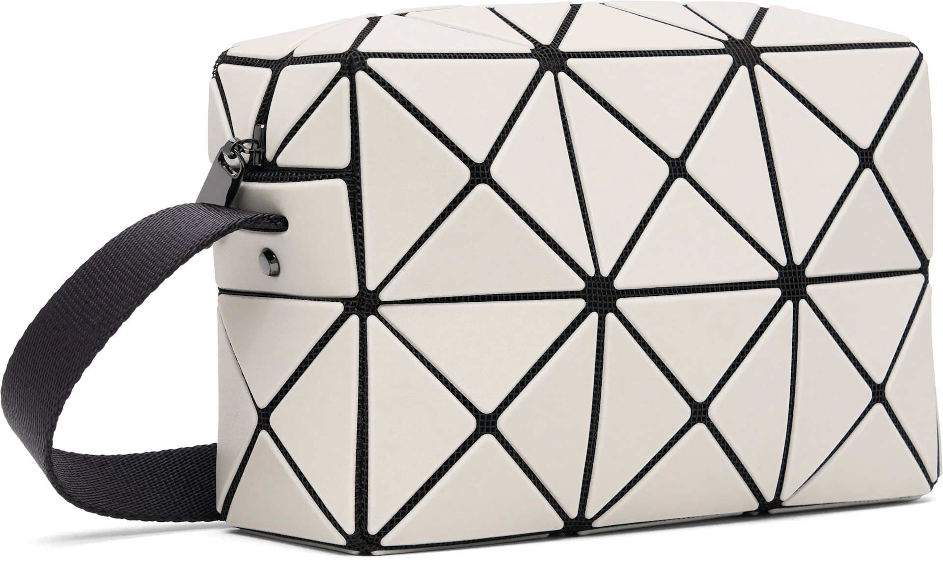 BAO BAO ISSEY MIYAKE: Off-White Cuboid Bag | SSENSE