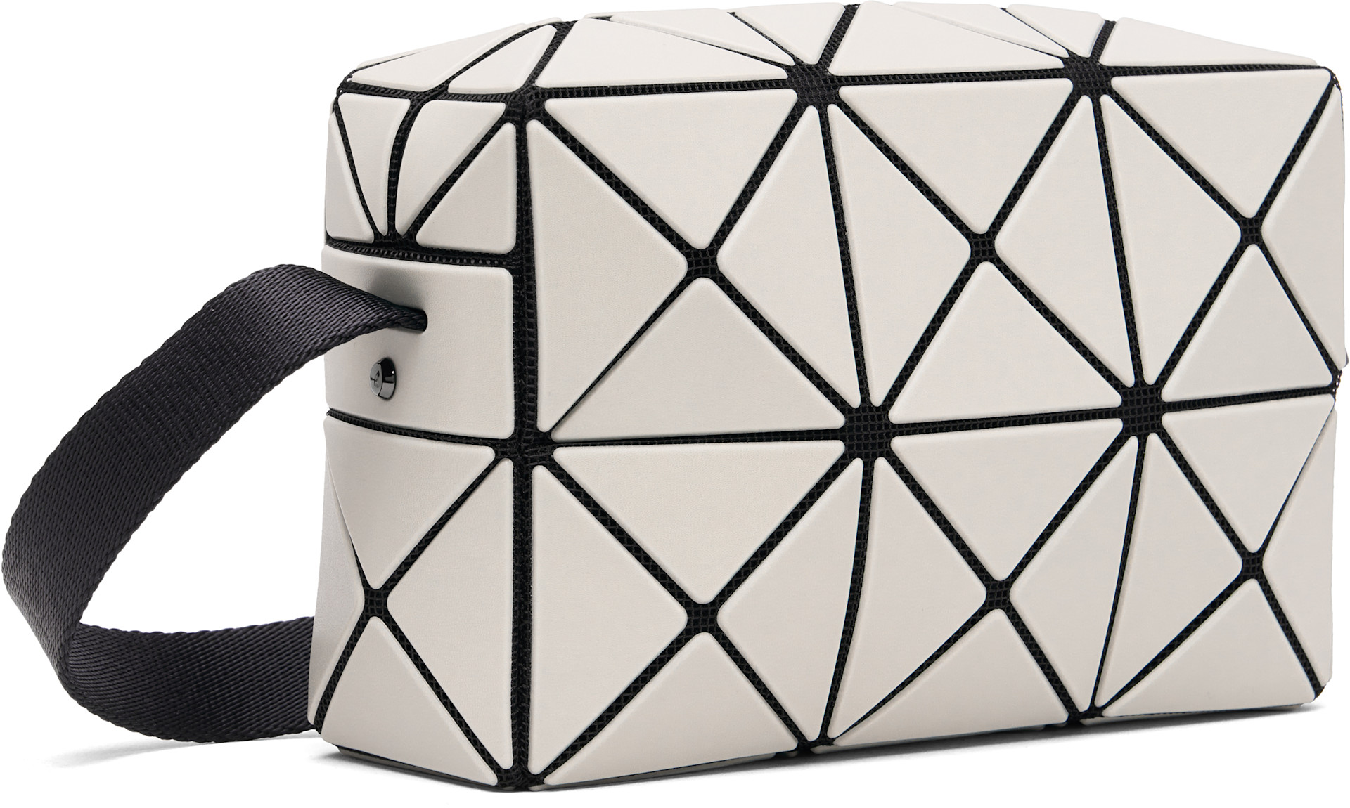 Bao Bao Issey Miyake - 오프 화이트 큐보이드 메신저백