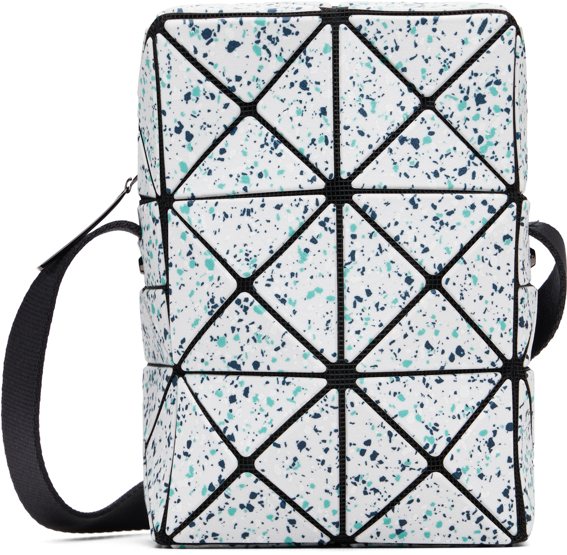 BAO BAO ISSEY MIYAKE: Gray City Messenger Bag | SSENSE
