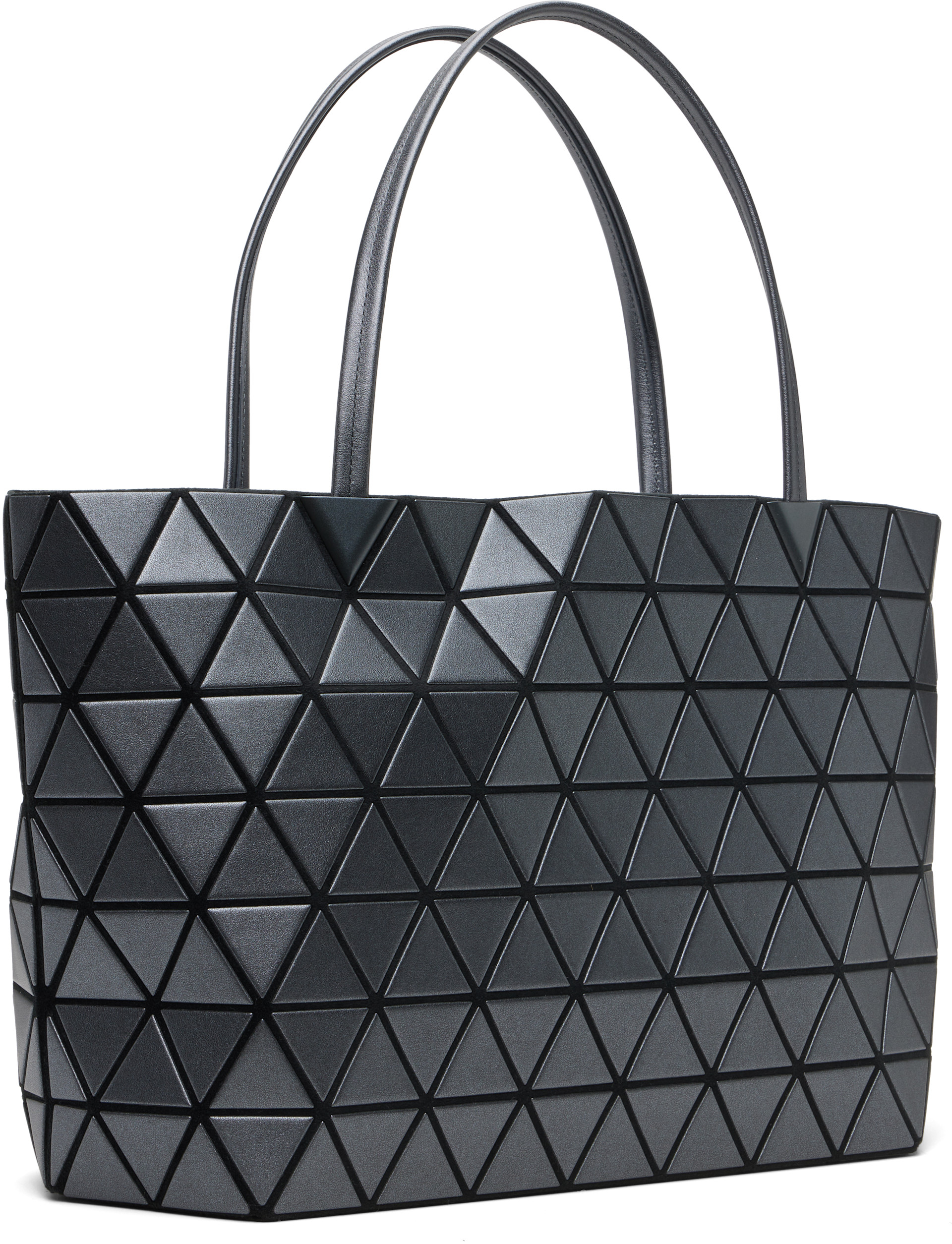 BAO BAO ISSEY MIYAKE: Gray Bateau Tote | SSENSE