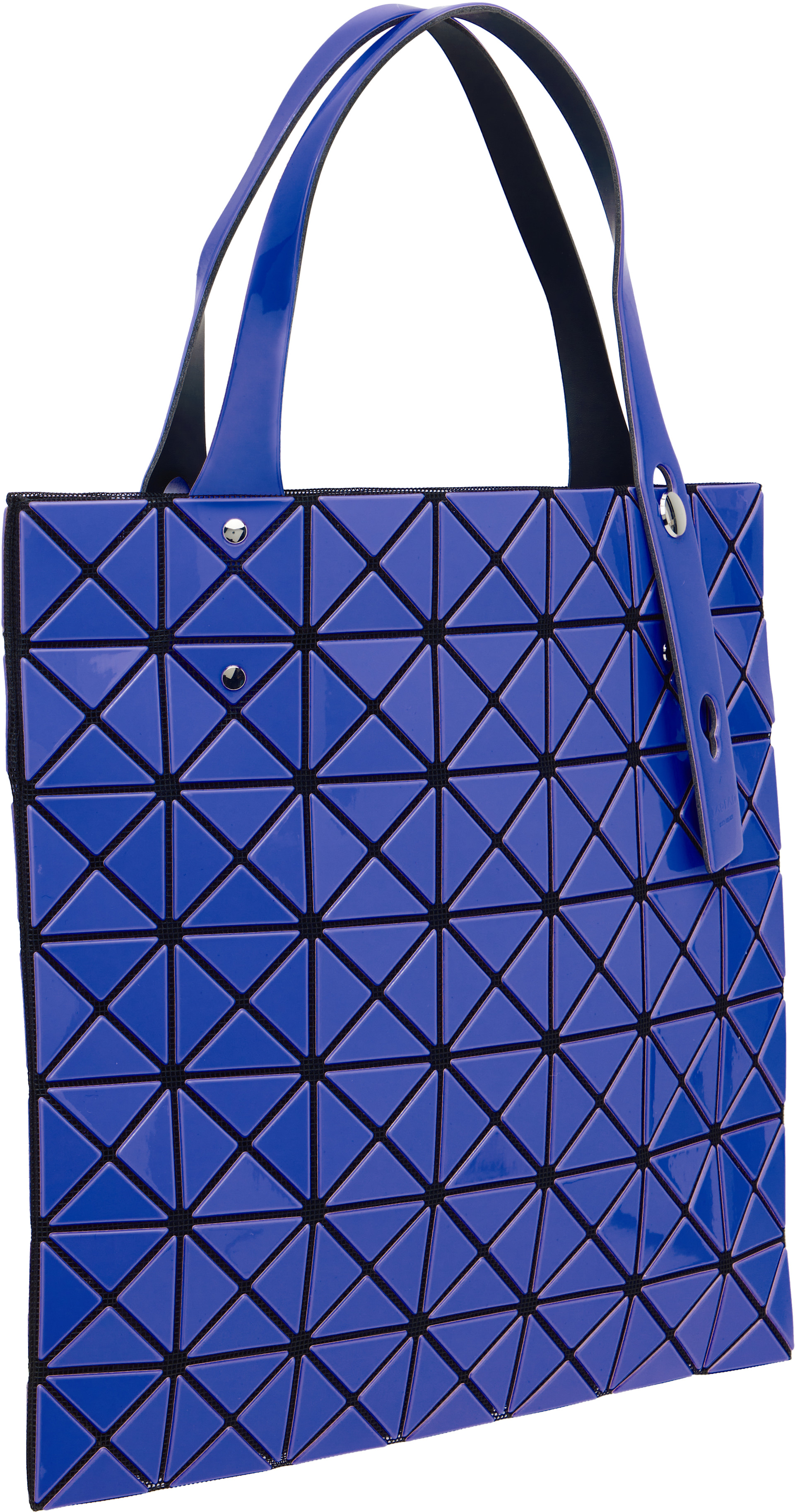 BAO BAO ISSEY MIYAKE: Blue Prism Gloss Tote | SSENSE
