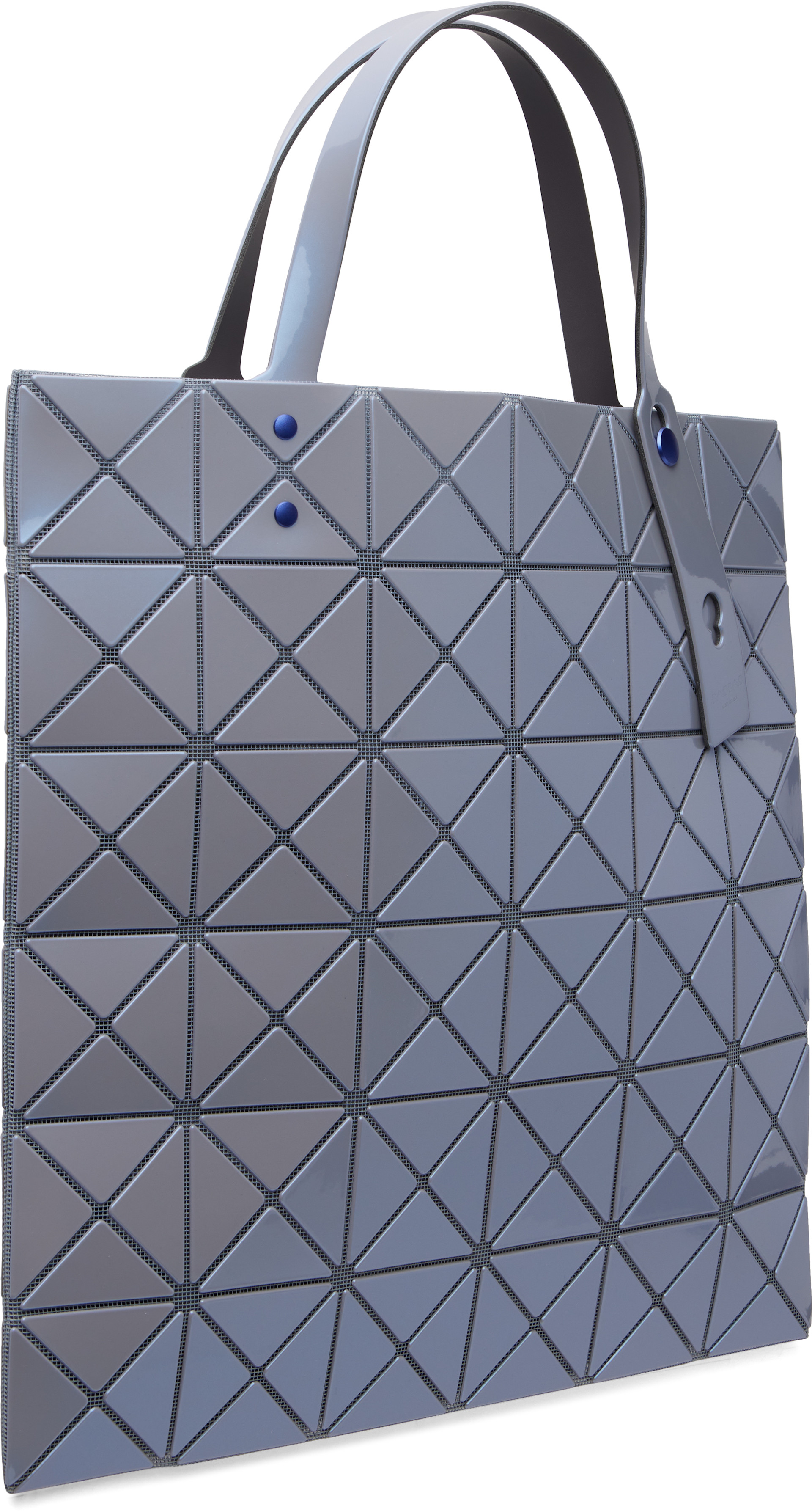 BAO BAO ISSEY MIYAKE: Blue Lucent One-Tone Tote | SSENSE