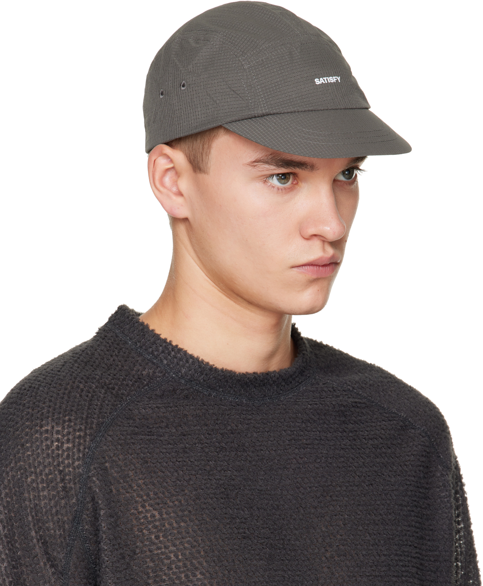 Satisfy - Gray Rippy Air Trail Cap