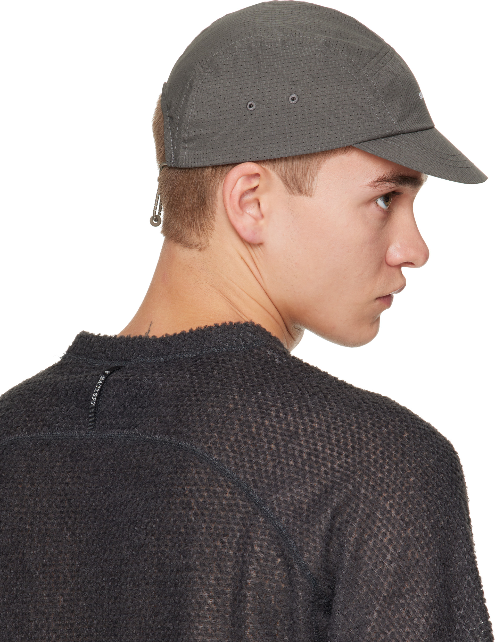 Satisfy - Gray Rippy Air Trail Cap