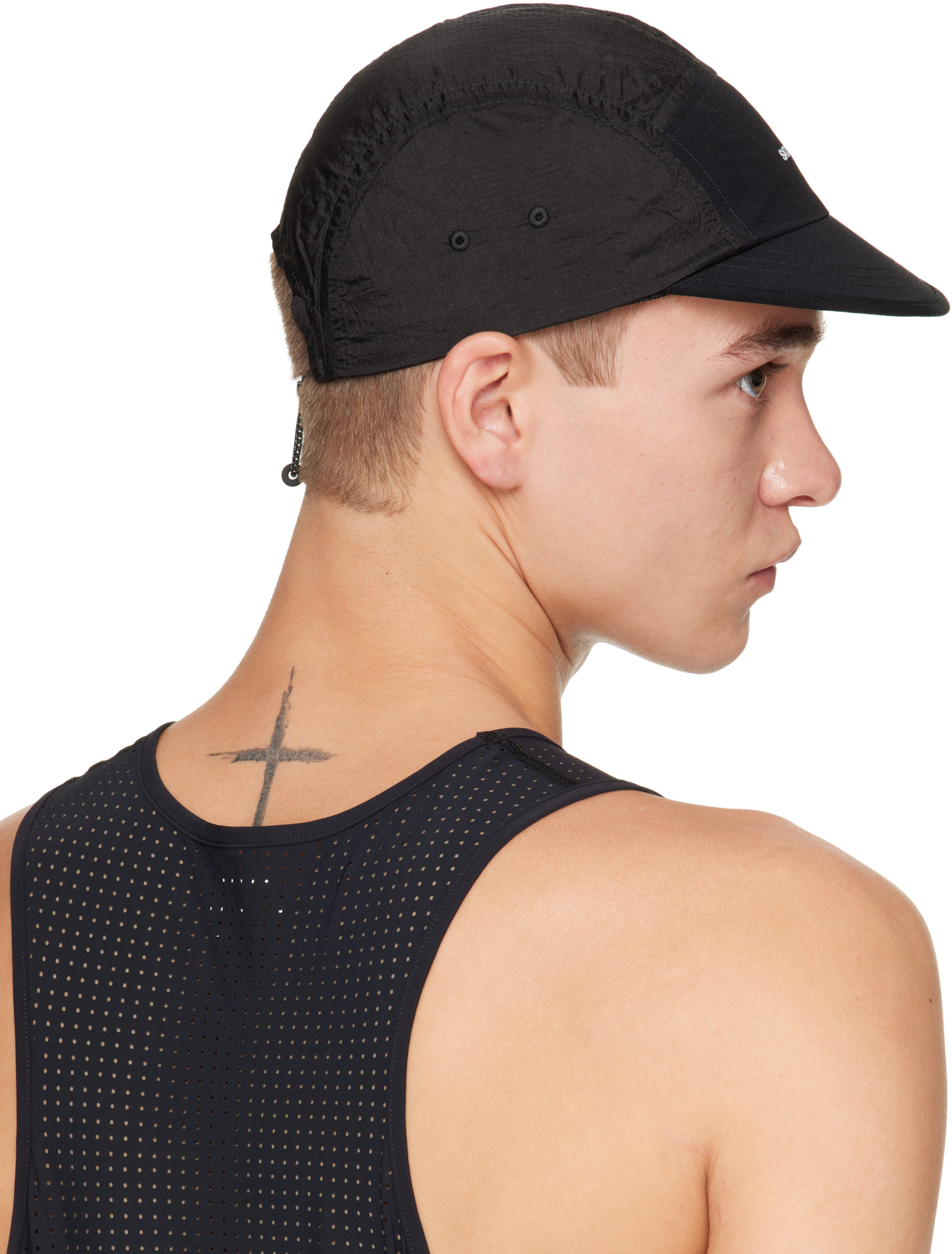 Satisfy - Black Rippy Trail Cap