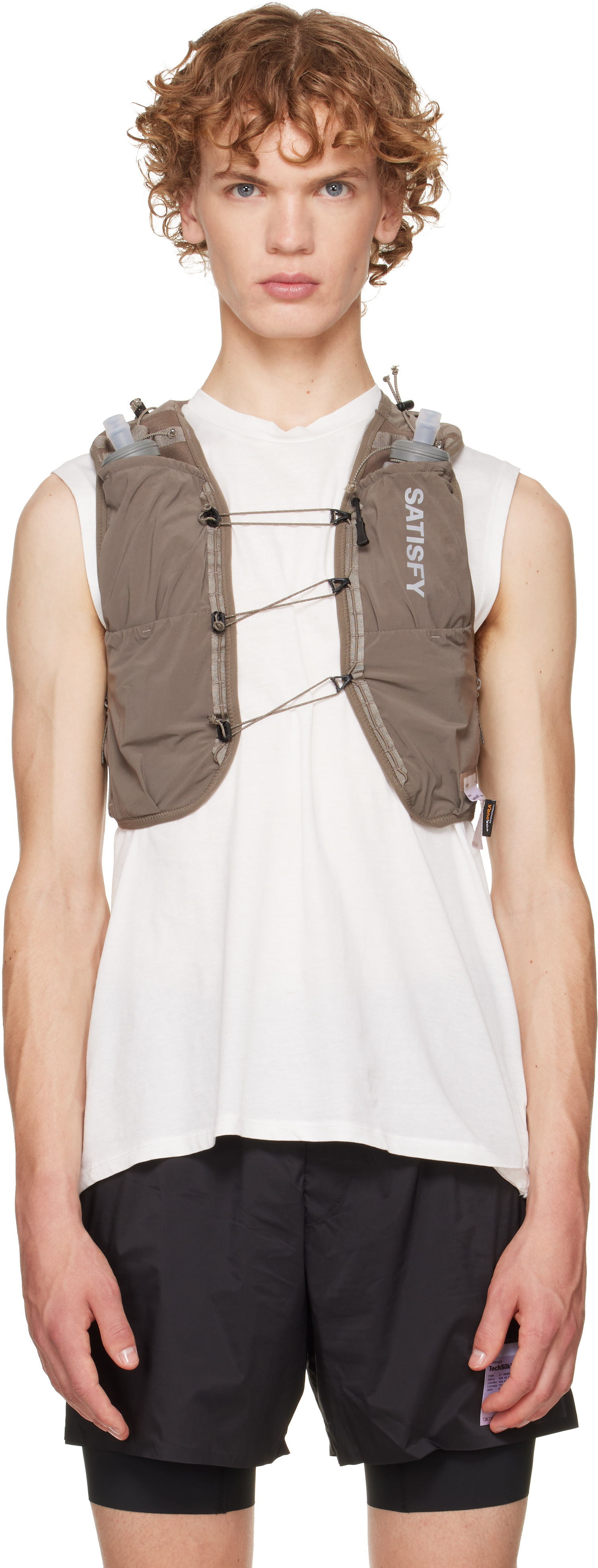 Satisfy: トープ 'Justice Cordura' 5L ハイドレーションベスト