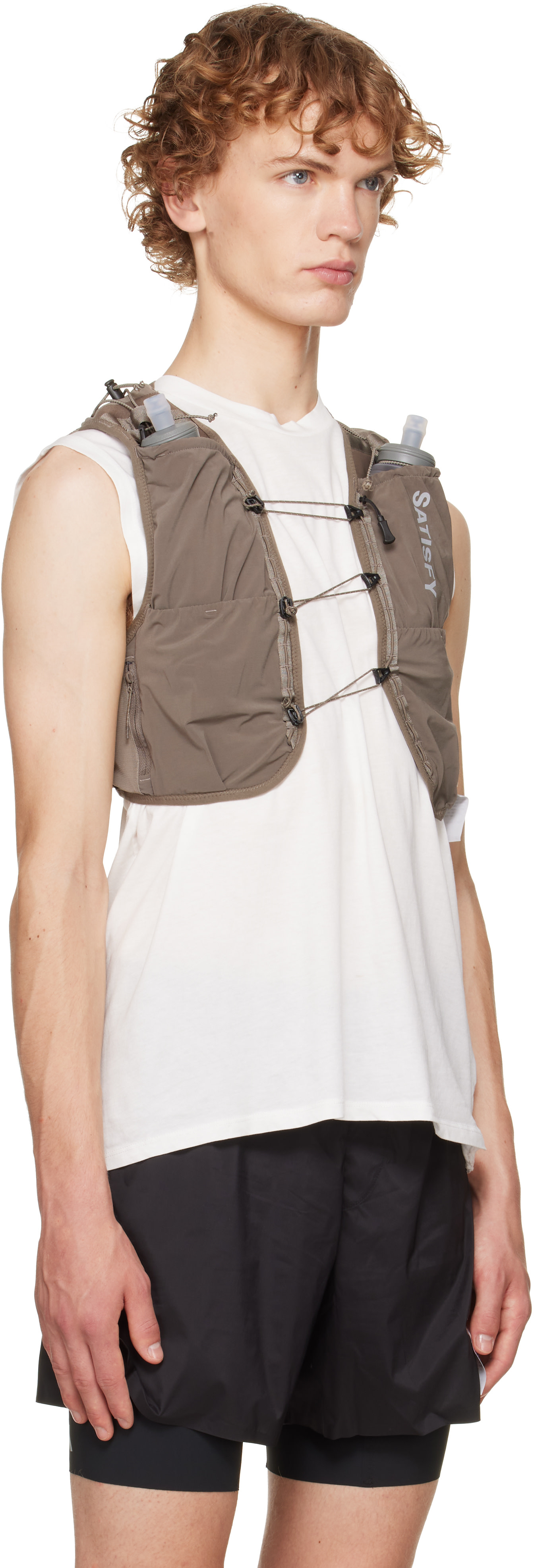 Satisfy: トープ 'Justice Cordura' 5L ハイドレーションベスト