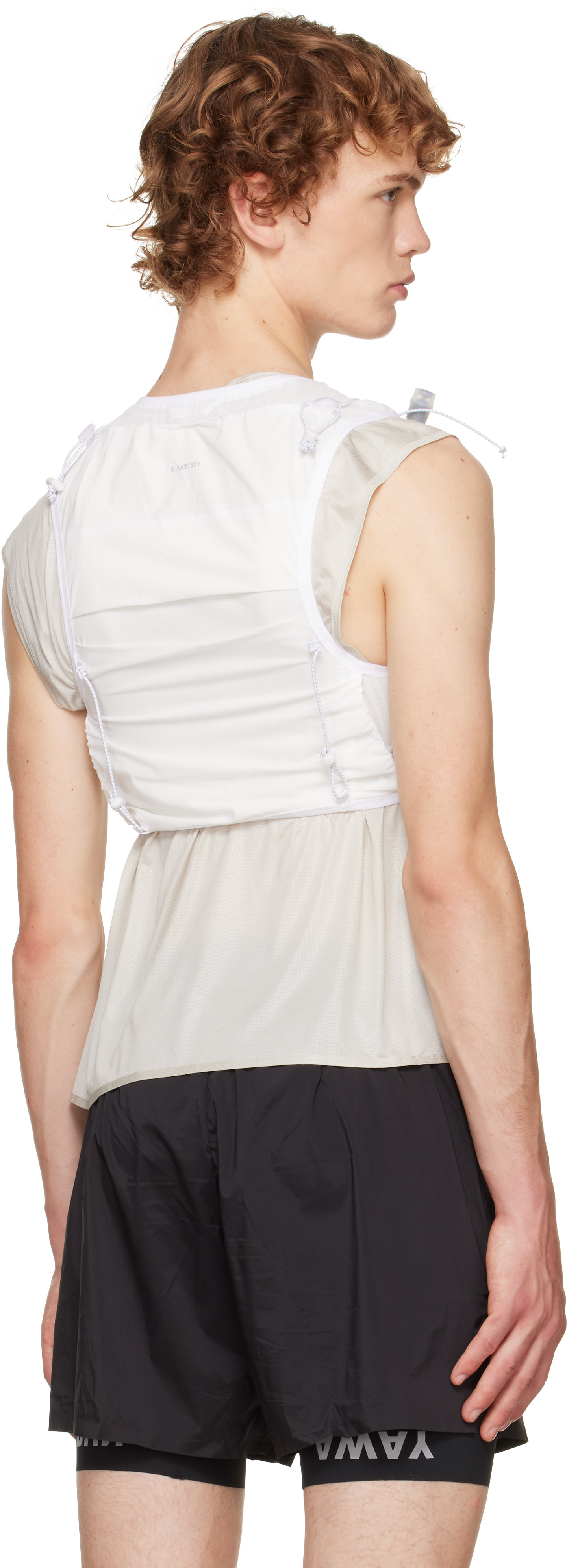 Satisfy: Off-White 'Justice Cordura' 5L Hydration Vest | SSENSE Canada