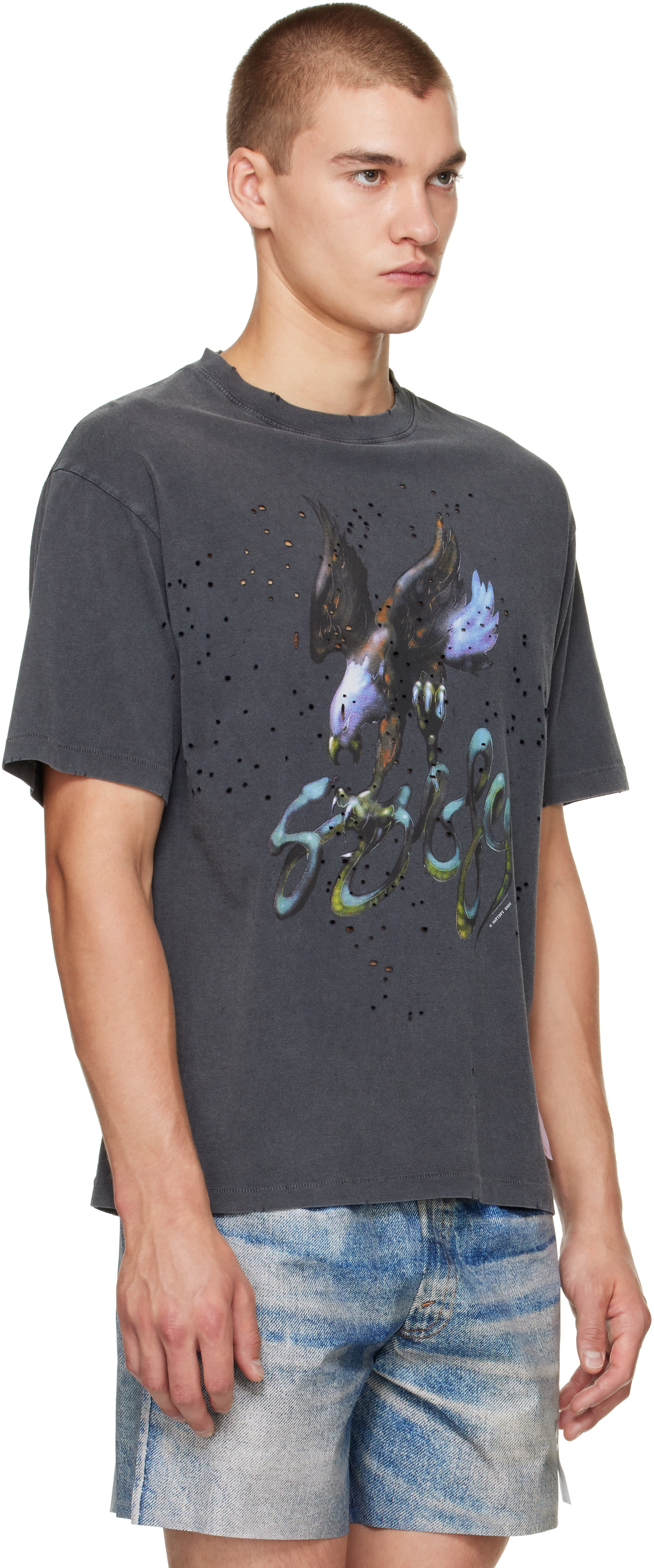 Satisfy - Gray MothTech T-shirt