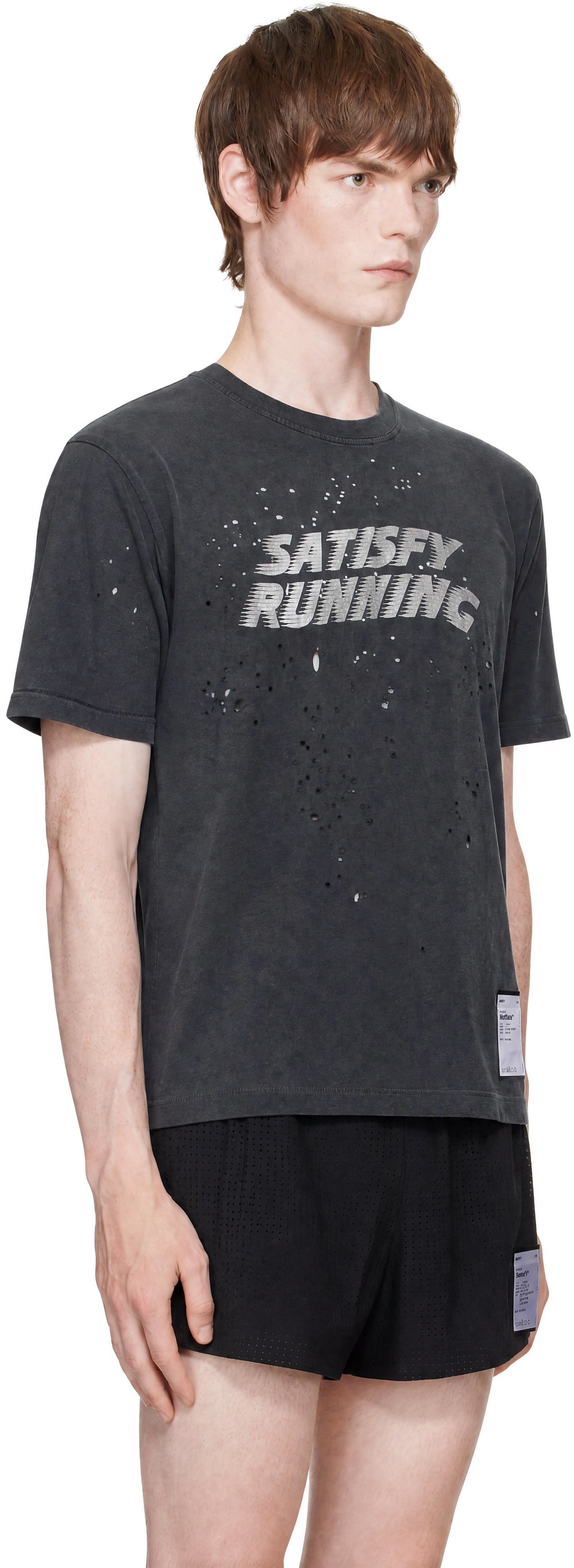Satisfy - Gray MothTech T-shirt