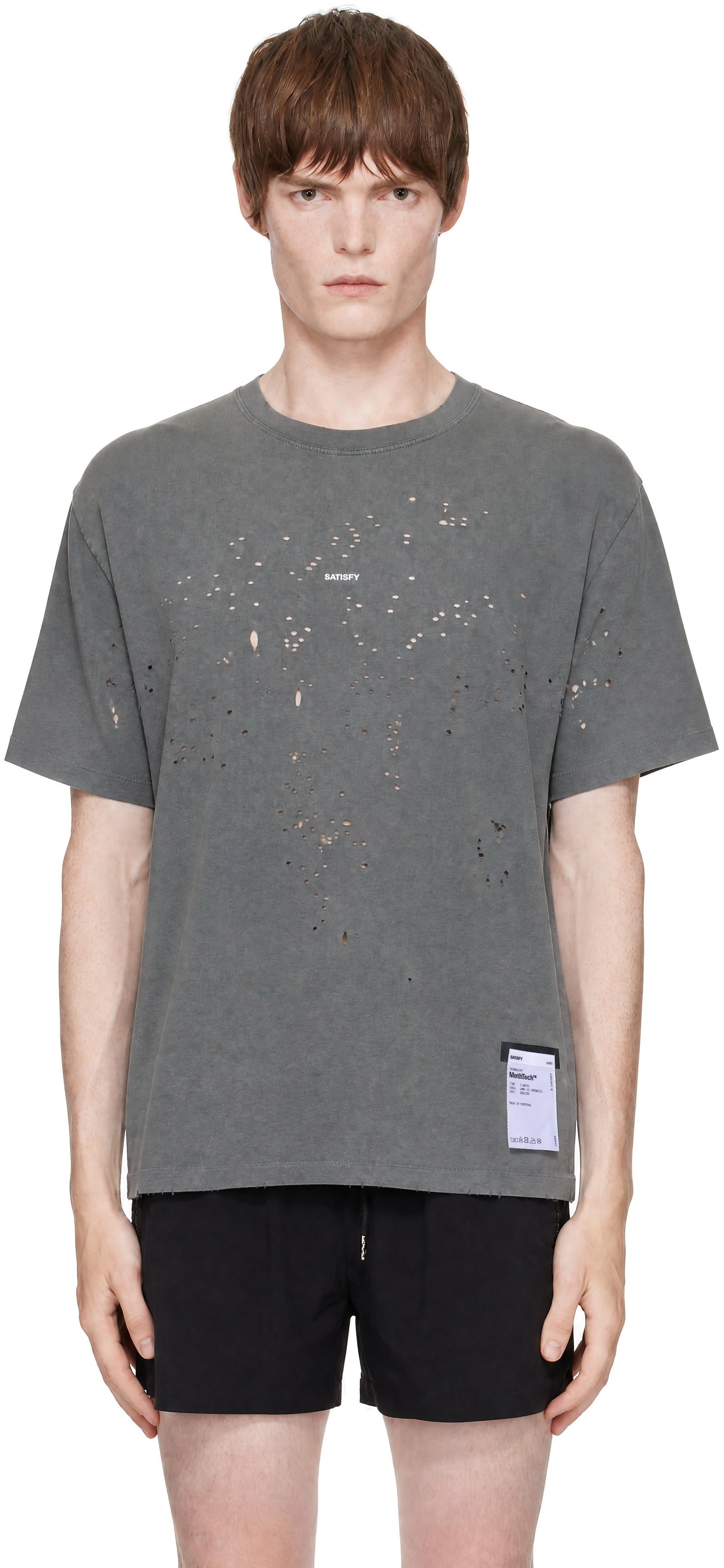 Satisfy - Gray MothTech T-shirt