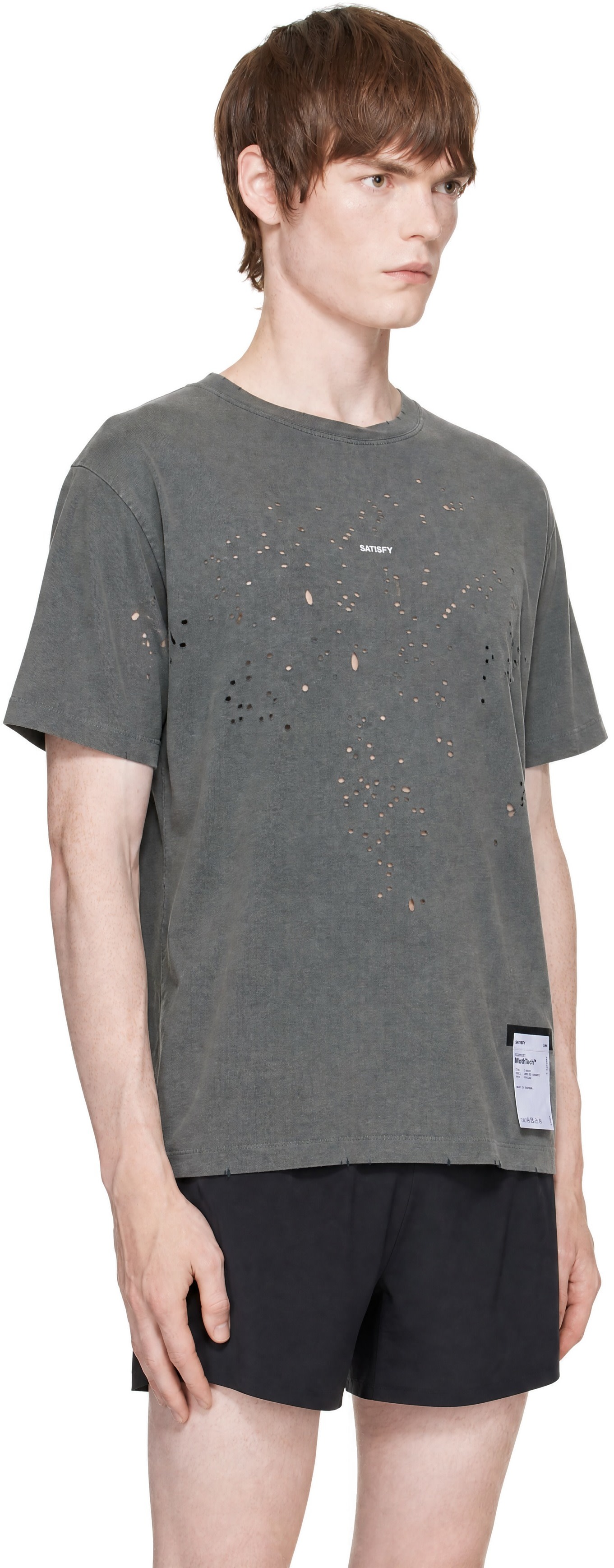 Satisfy - Gray MothTech T-shirt