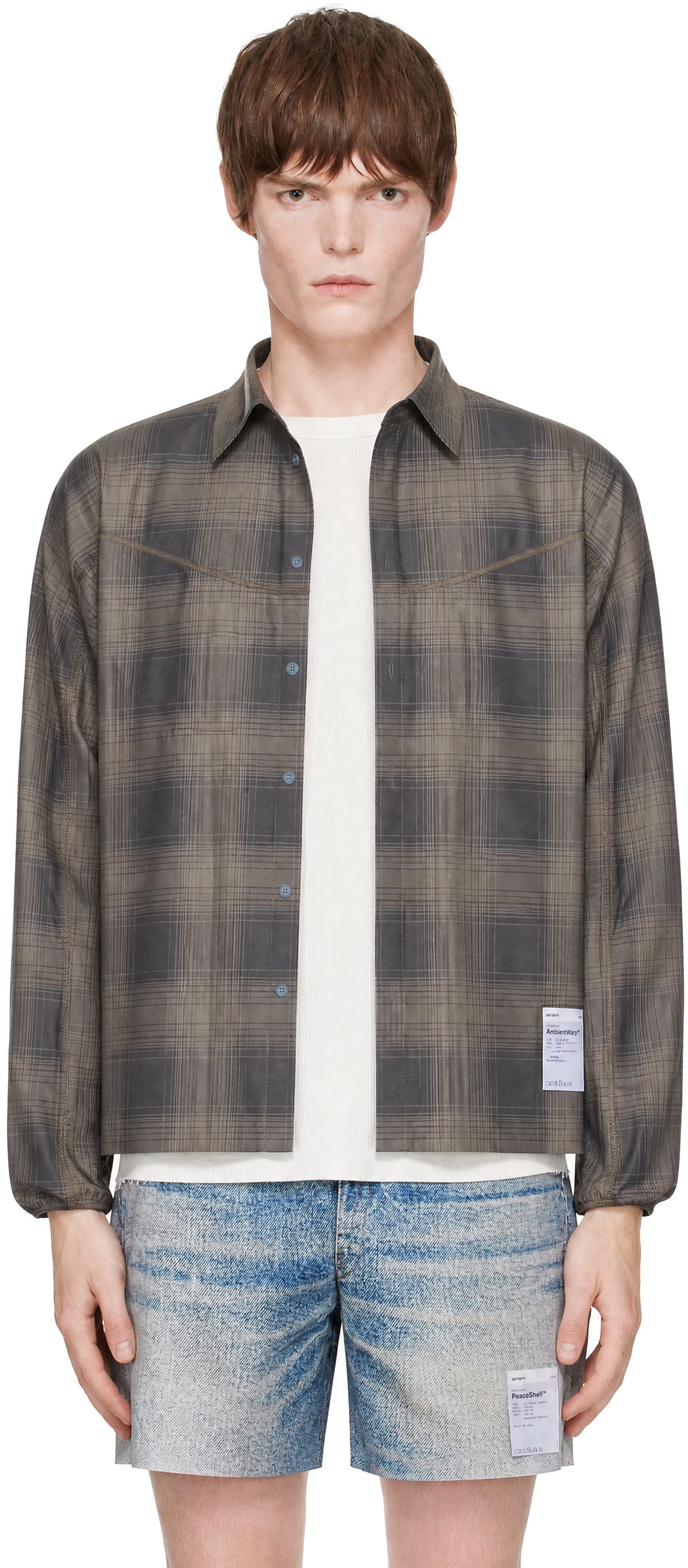 Satisfy - Brown AmbientWarp River Shirt
