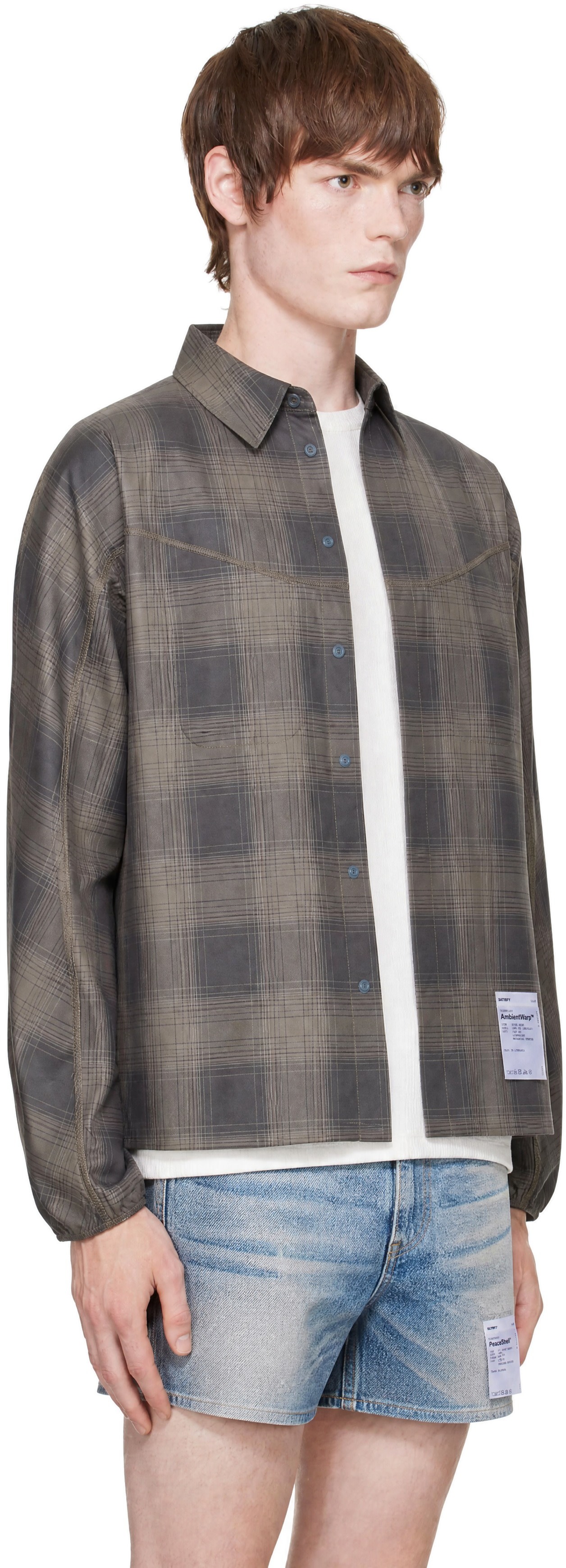 Satisfy - Brown AmbientWarp River Shirt