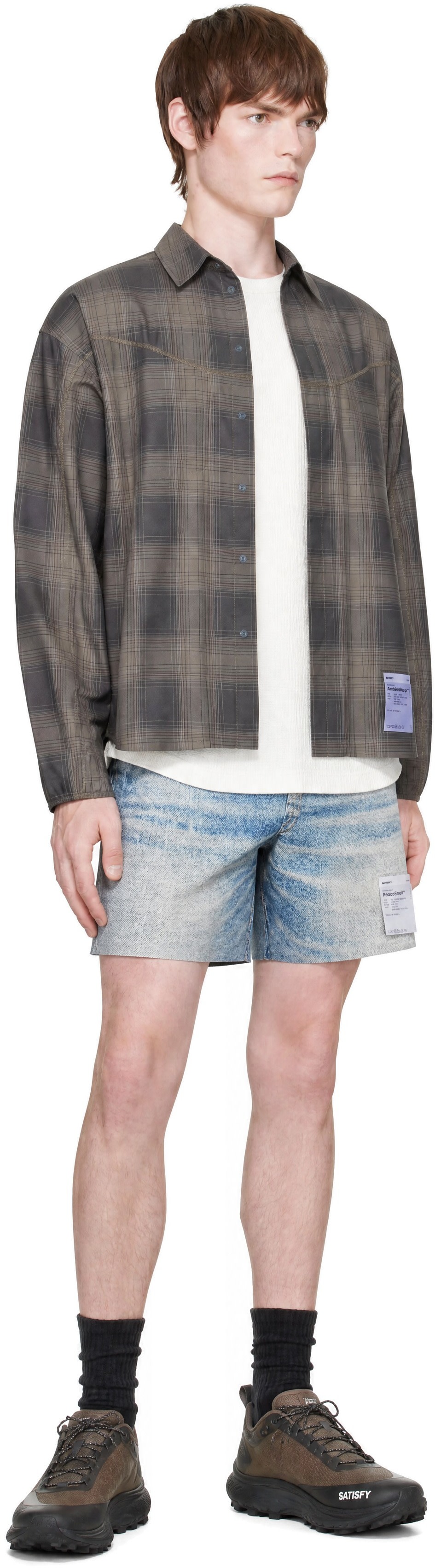Satisfy - Brown AmbientWarp River Shirt