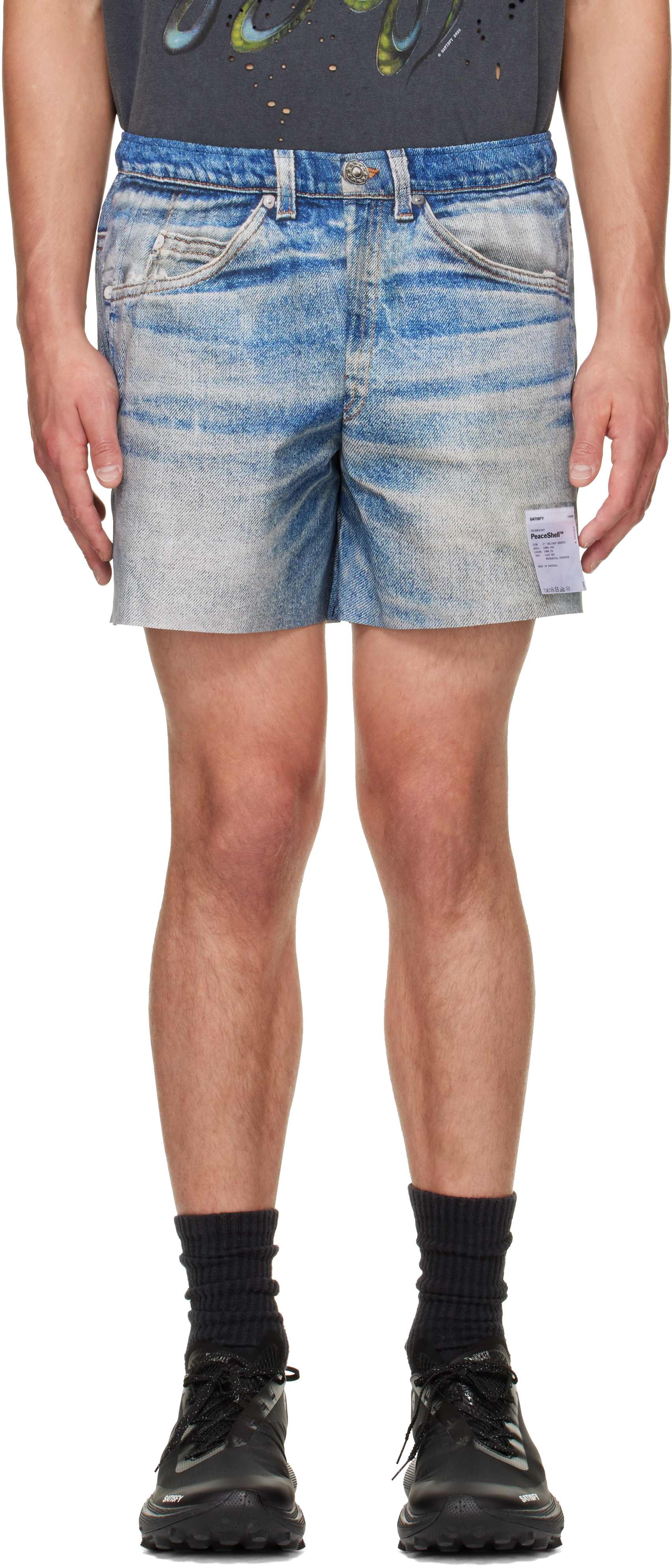 Satisfy - Blue PeaceShell 5" Unlined Shorts
