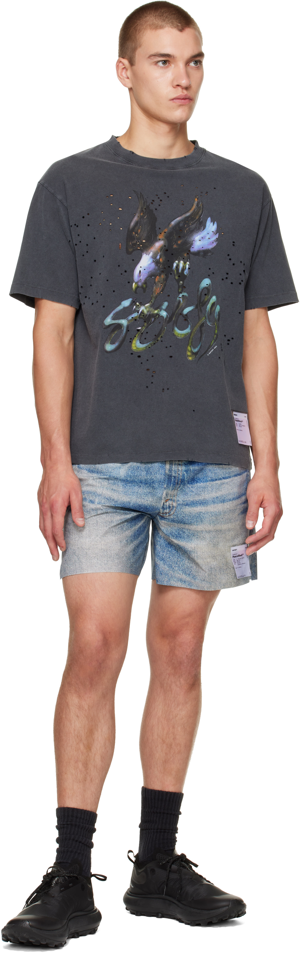 Satisfy - Blue PeaceShell 5" Unlined Shorts