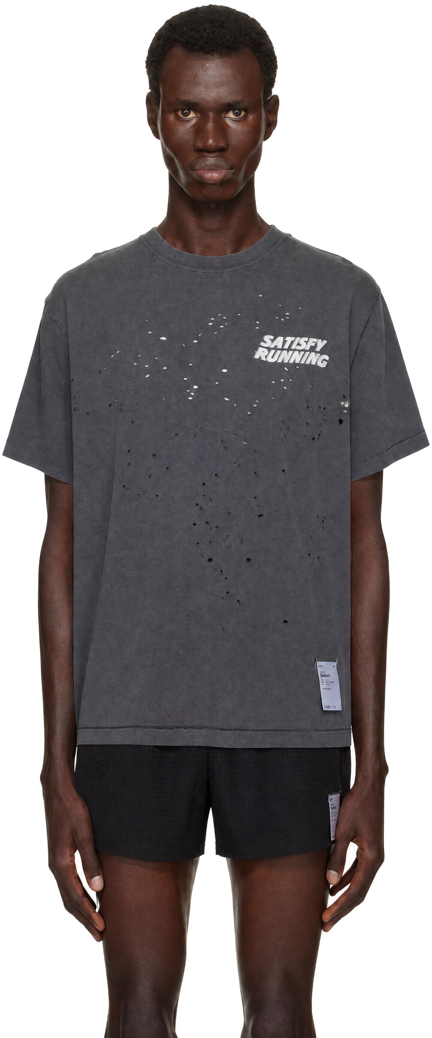 Satisfy - Gray MothTech T-shirt