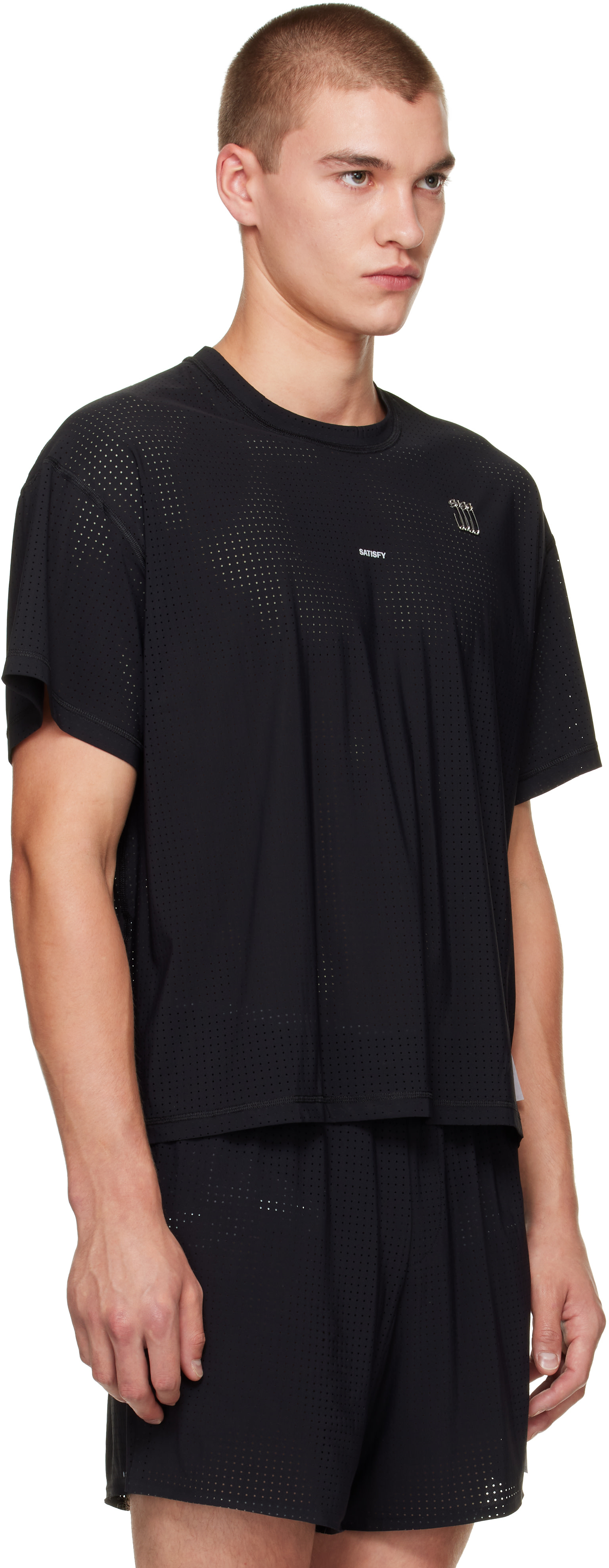 Satisfy - Black Space-O Running Top