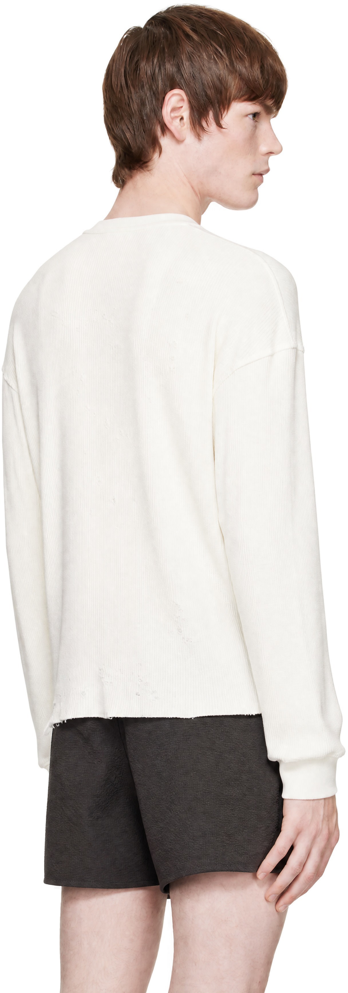 Satisfy - Off-White MothTech Waffle Long T-shirt