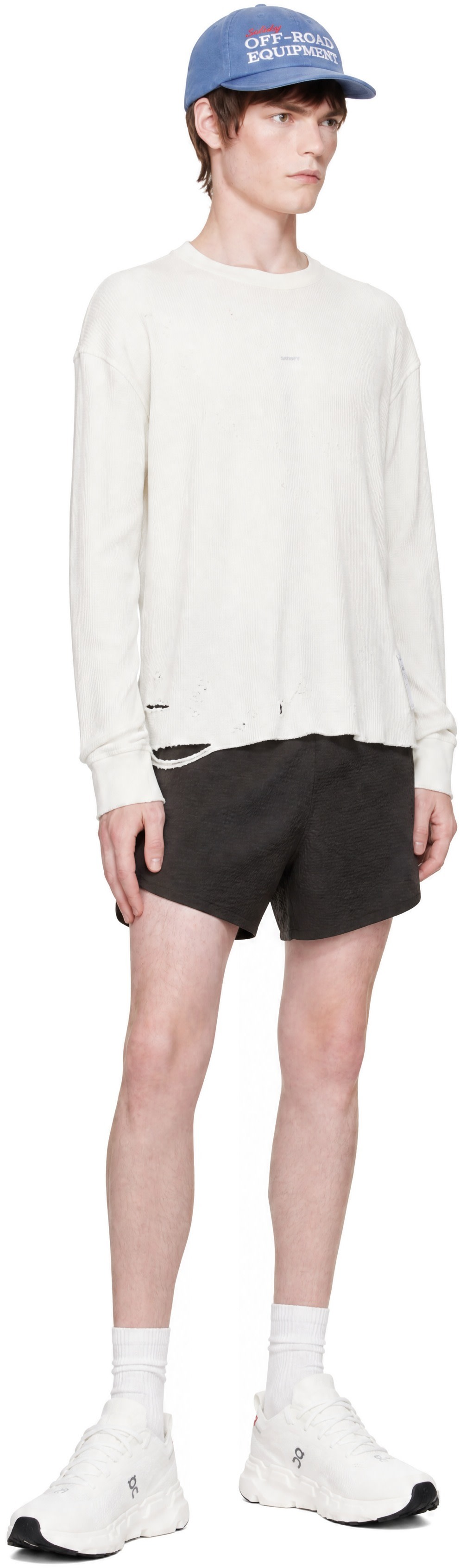 Satisfy - Off-White MothTech Waffle Long T-shirt