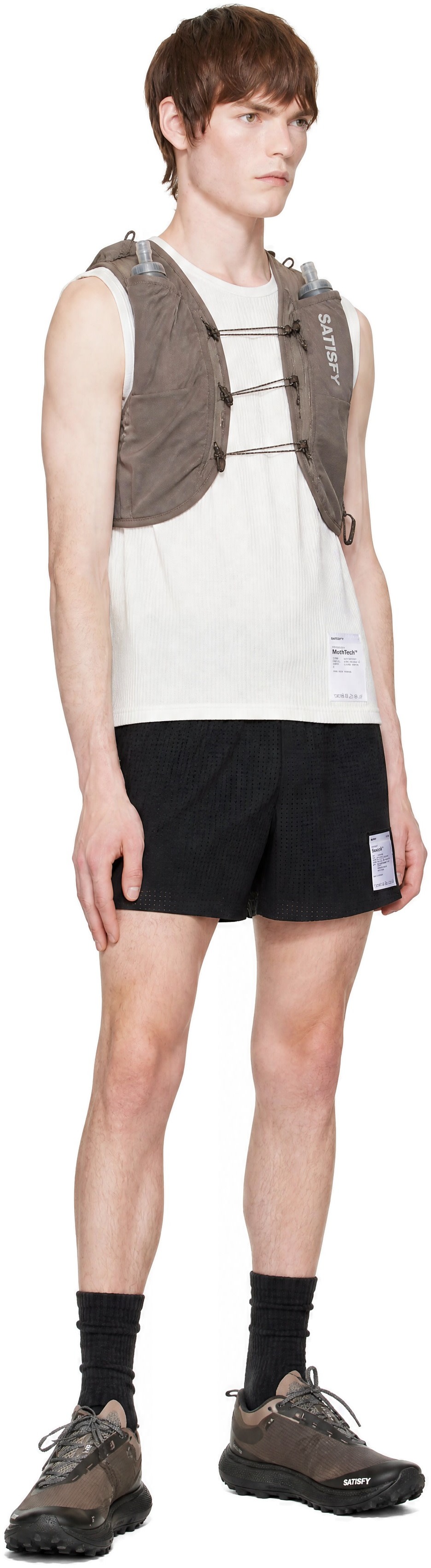 Satisfy - Off-White MothTech Waffle Singlet Tank Top