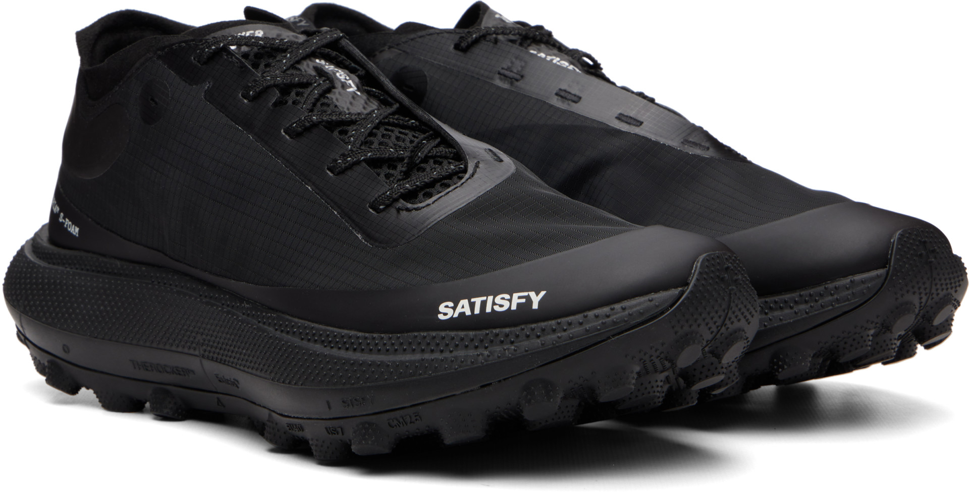 Satisfy - Baskets 'TheROCKER' noires