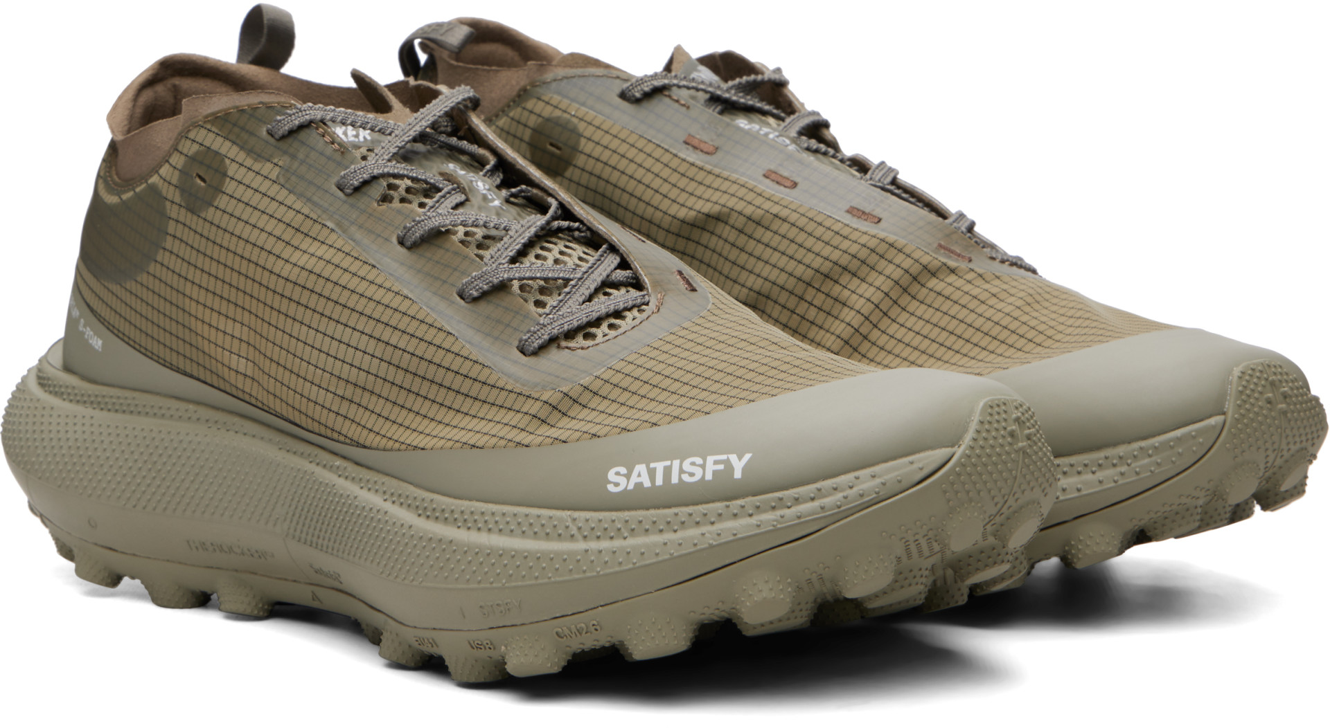 Satisfy - Baskets 'TheROCKER' kaki