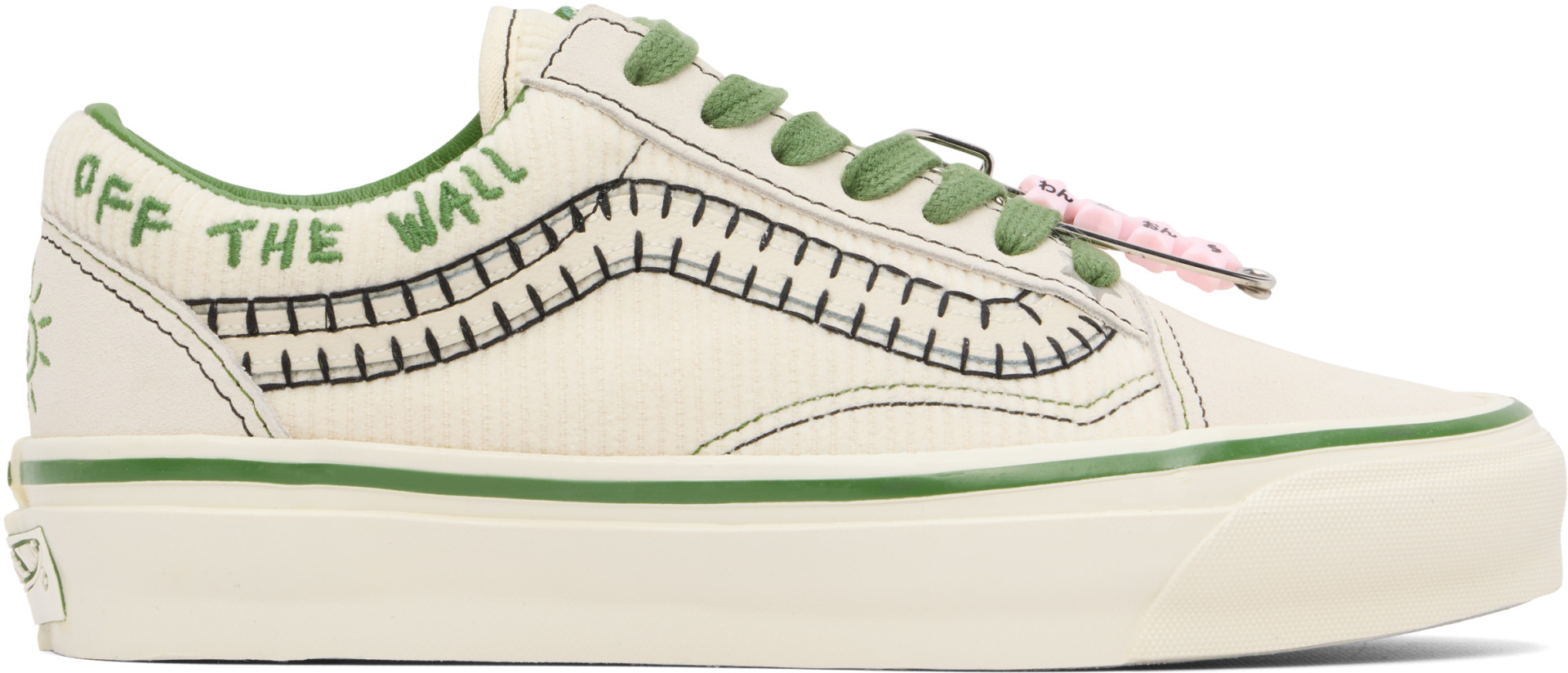 Vans - Baskets Old Skool Cocona blanc cassé - Premium