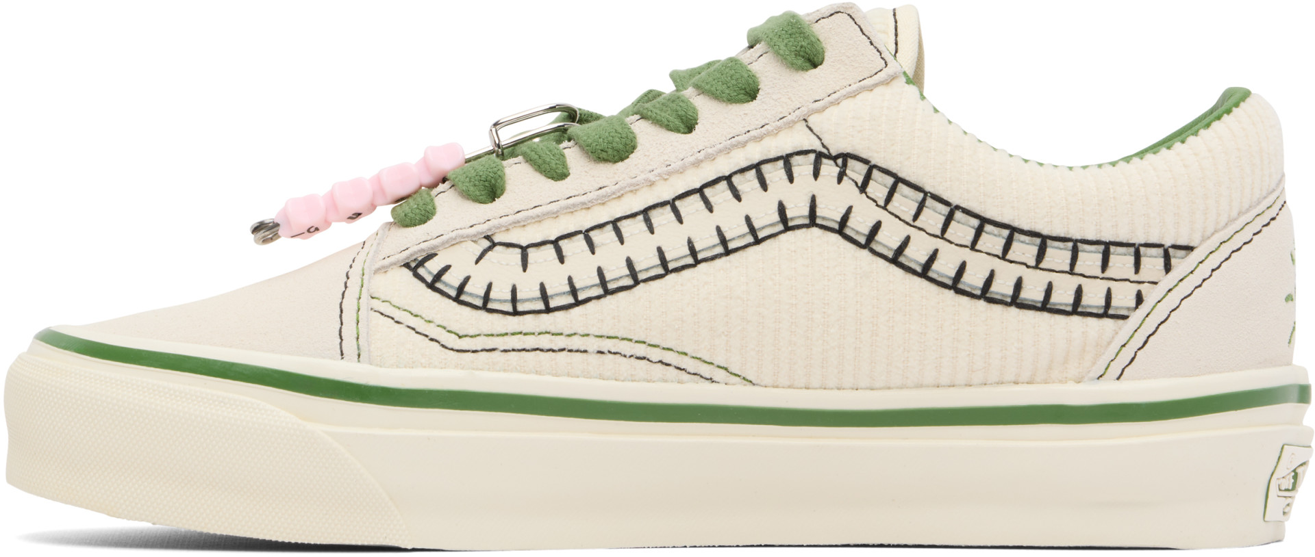 Vans - Baskets Old Skool Cocona blanc cassé - Premium
