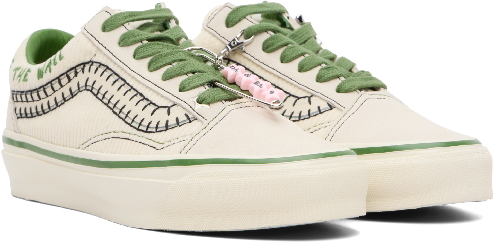 Vans - Baskets Old Skool Cocona blanc cassé - Premium