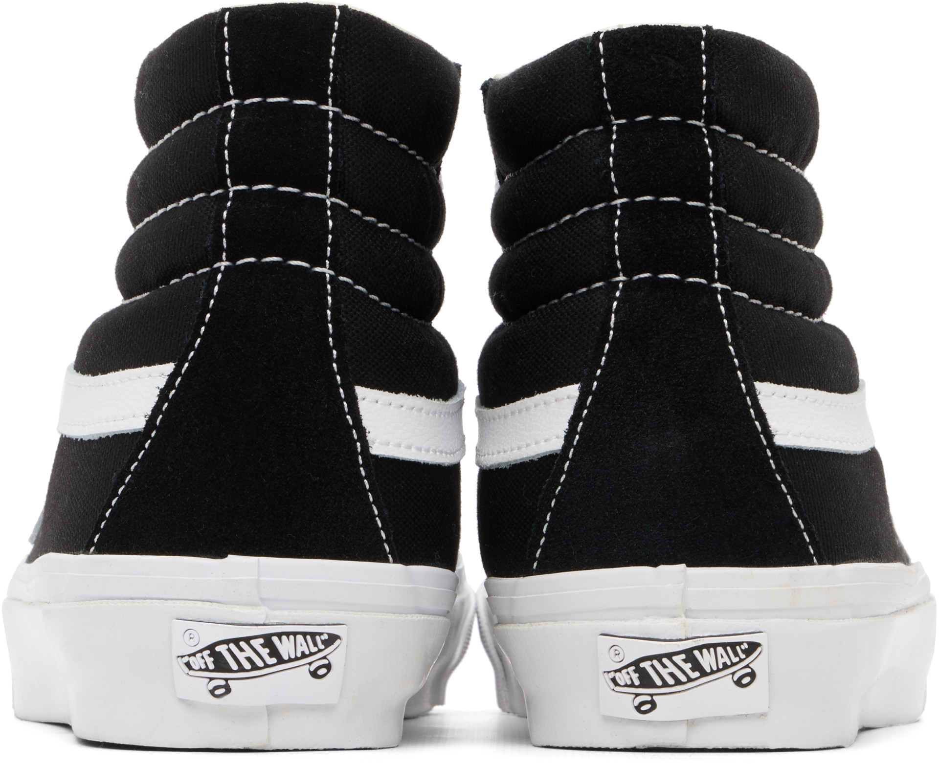 Vans: ブラック＆ホワイト LX Sk8-Hi Reissue 38 スニーカー | SSENSE 日本
