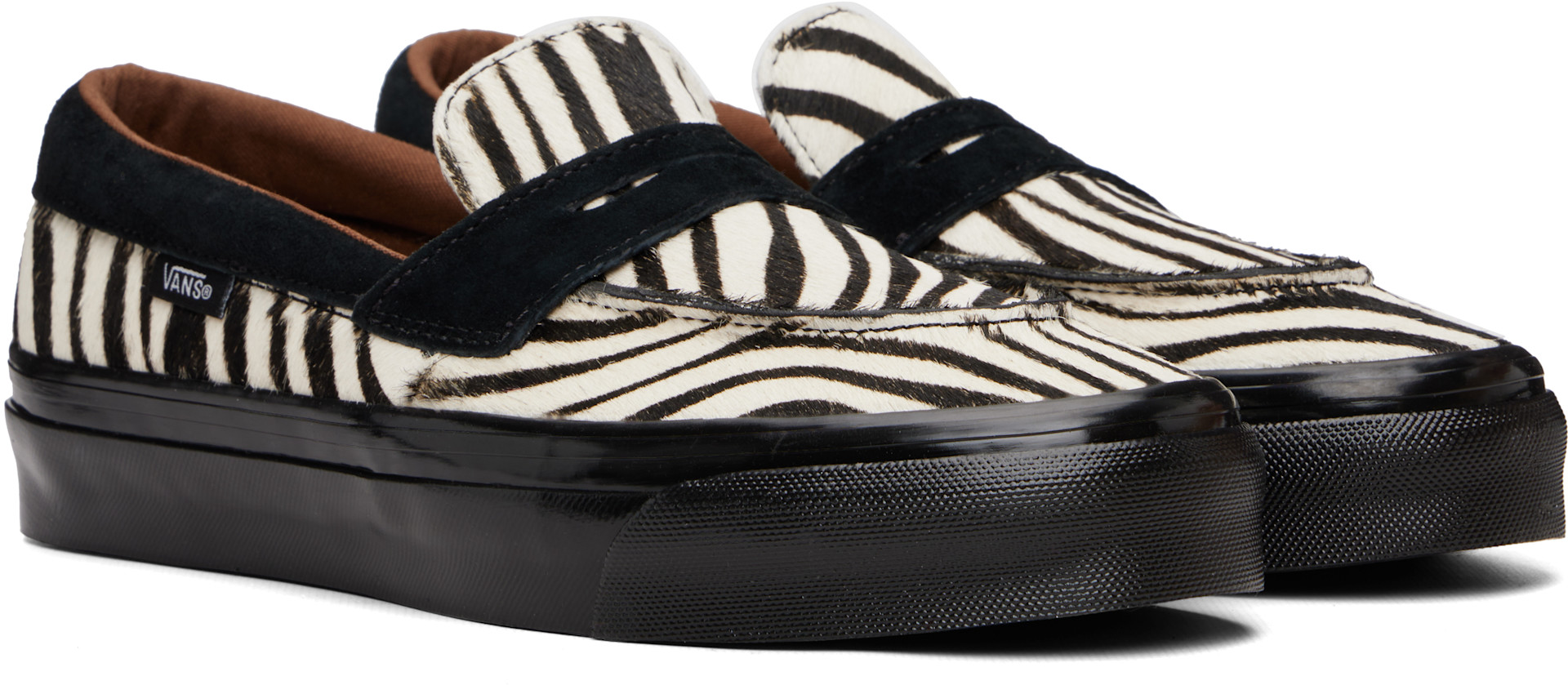 Vans - Black & White LX 53 Loafer Sneakers