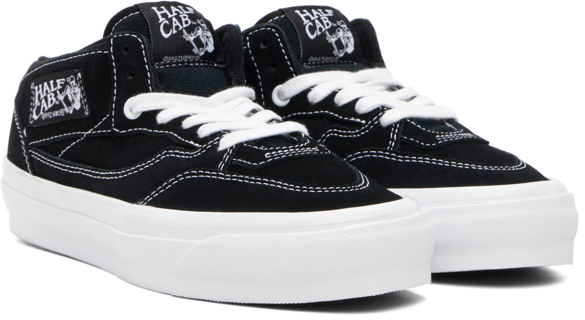 Vans - Baskets LX Half Cab Reissue 33 noir et blanc