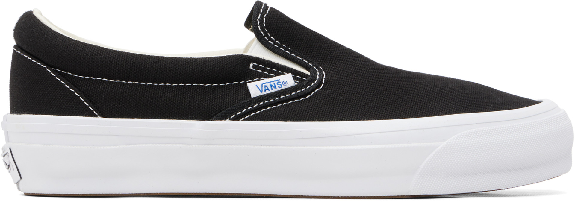 Vans - Baskets à enfiler noires - Premium